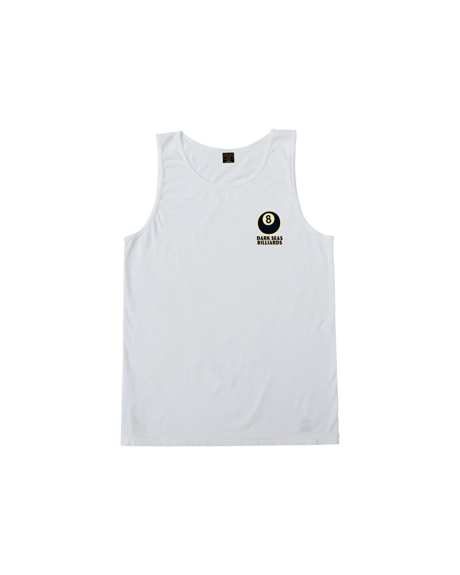 Eight Ball white Rueckenansicht