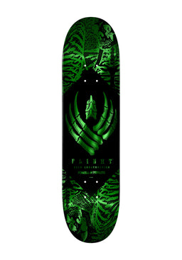 Flight Pro Shape 244 K26 Skeleton green-foil Vorderansicht