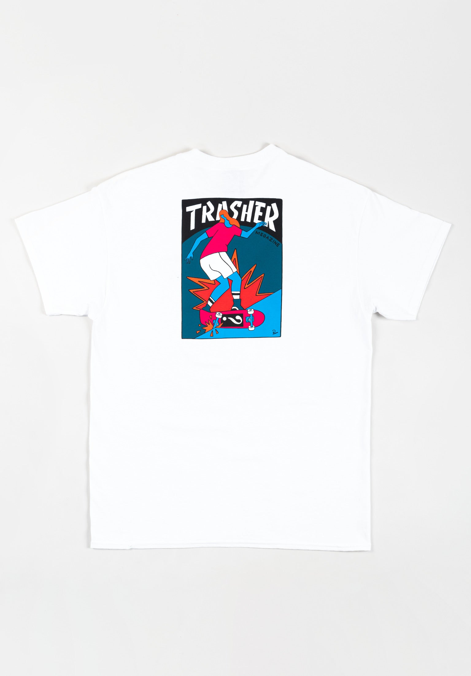 Trasher Hurricane by Parra white Vorderansicht