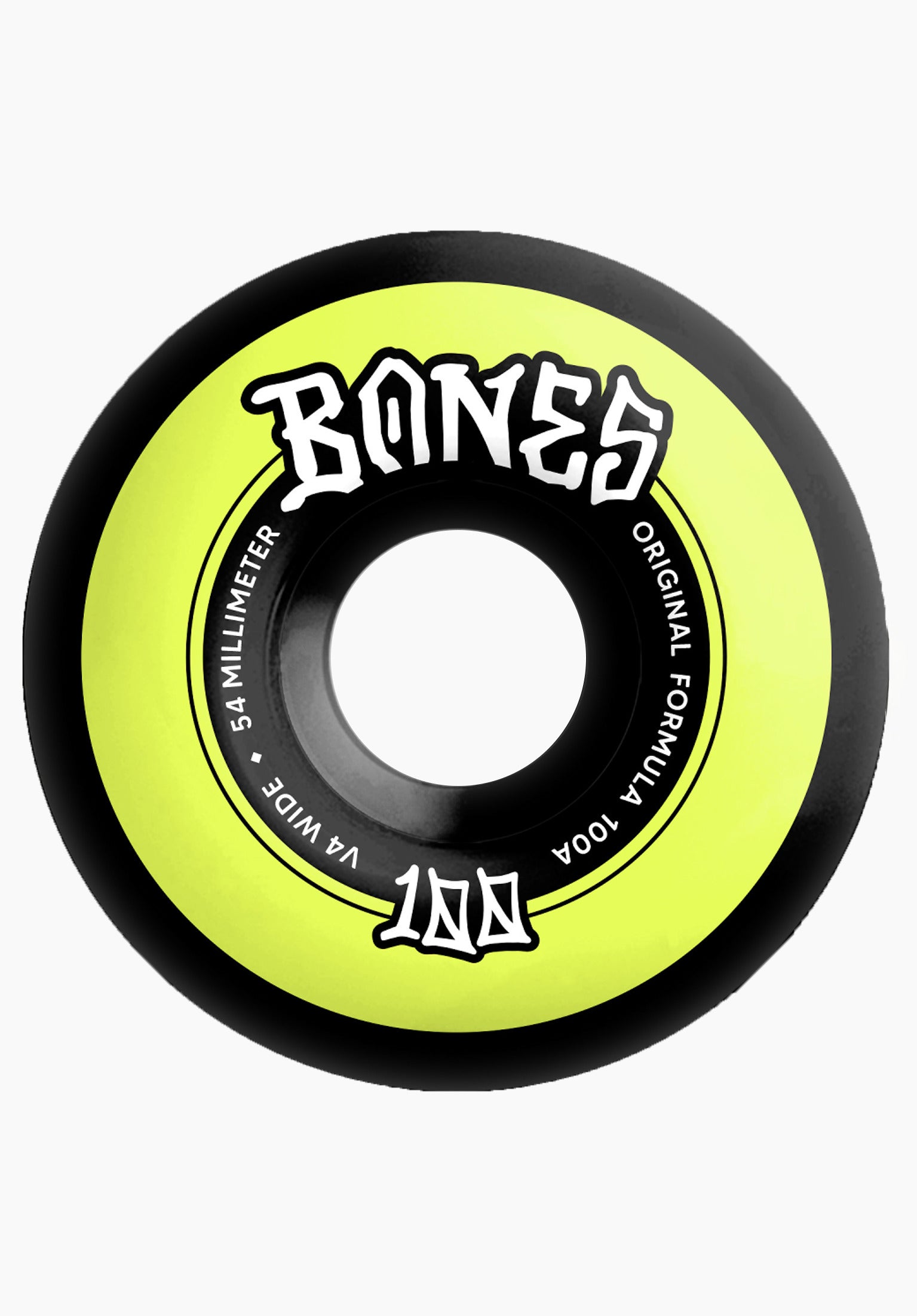 100's Originals V4 Wide black-yellow Vorderansicht