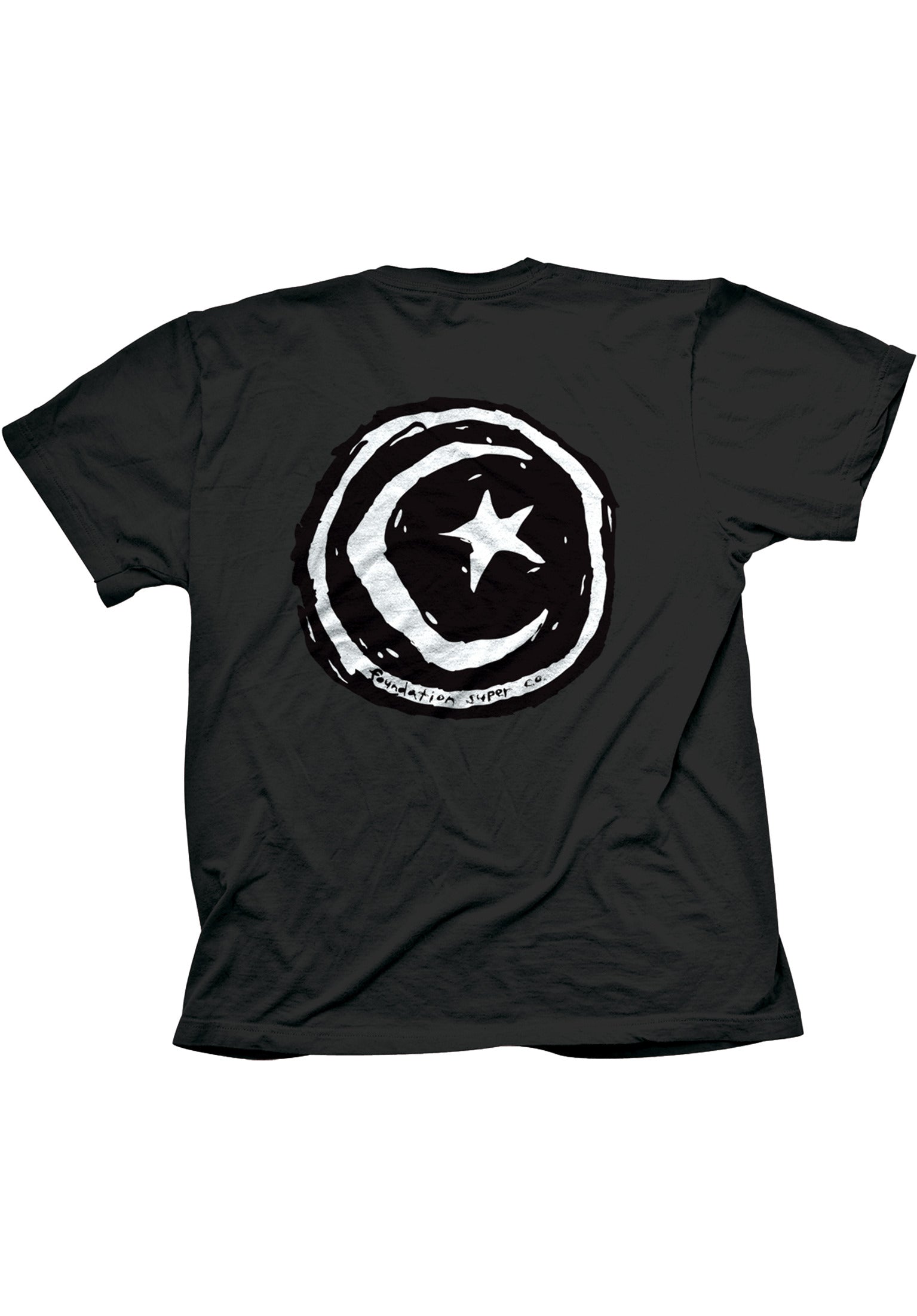 Star & Moon Front & Back Print Rueckenansicht