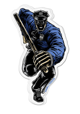 Chris Senn Cop Sticker Vorderansicht