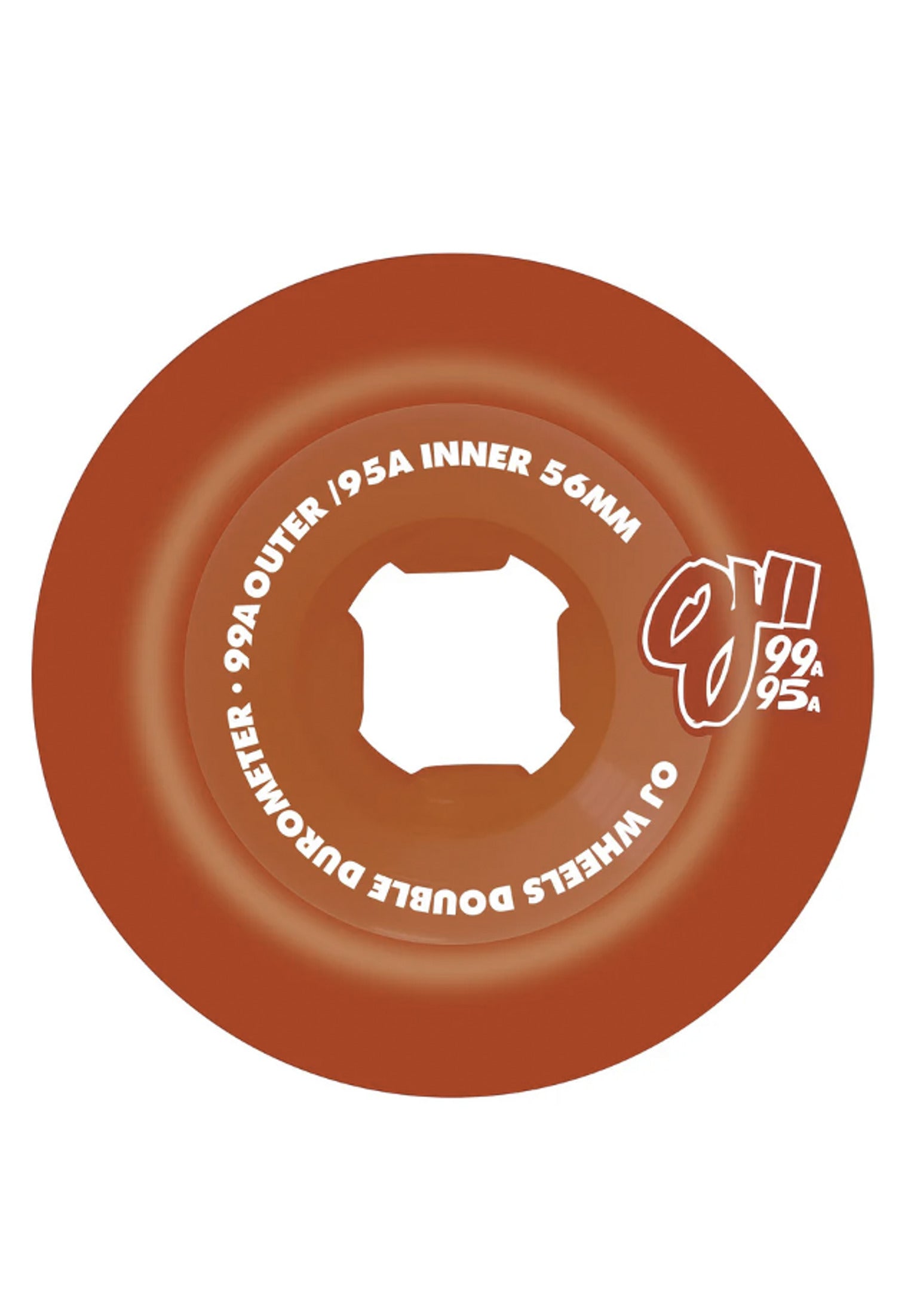 Double Duro Mini Combo 101A/95A red Rueckenansicht