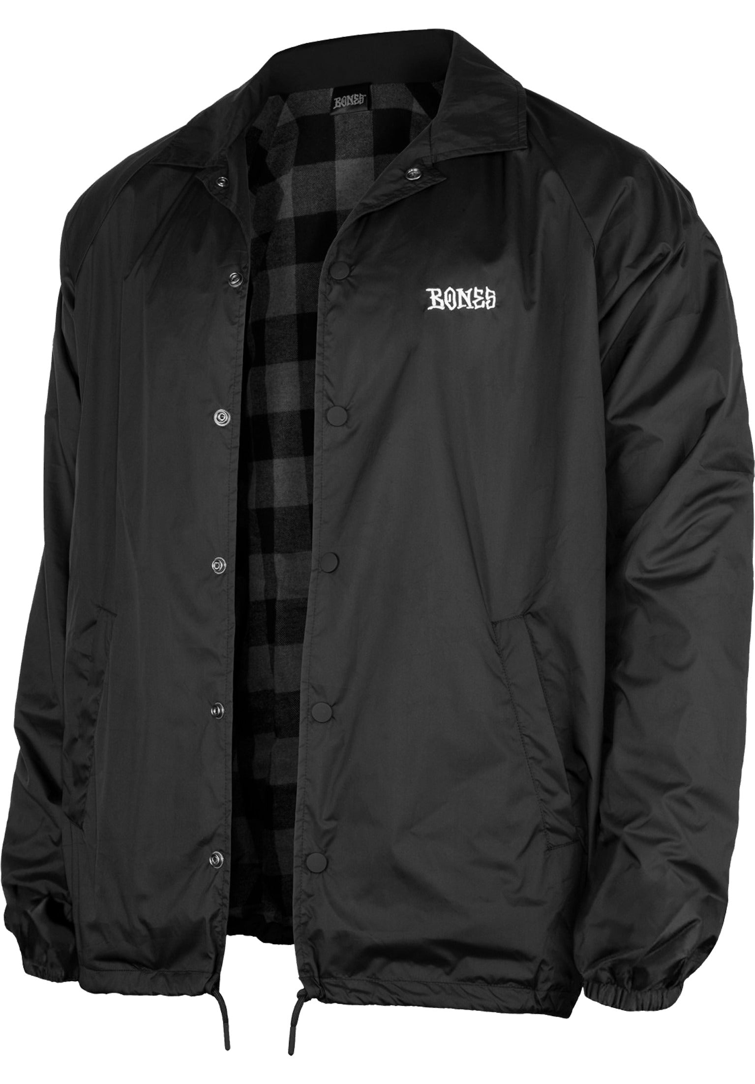 Coaches Stitch black Vorderansicht