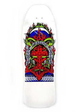 Scott Oster 80's Reissue gloss white-blue pearl full dip Vorderansicht