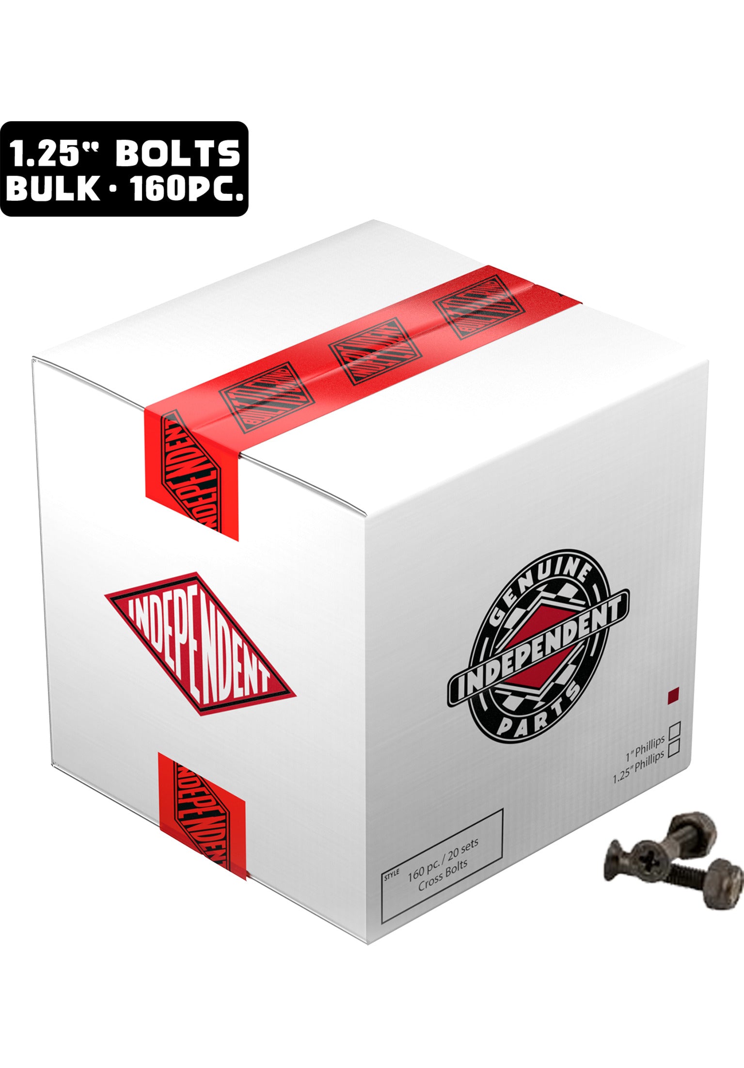 Cross Bolts Philips 1-1/4 Bulk 160 Vorderansicht