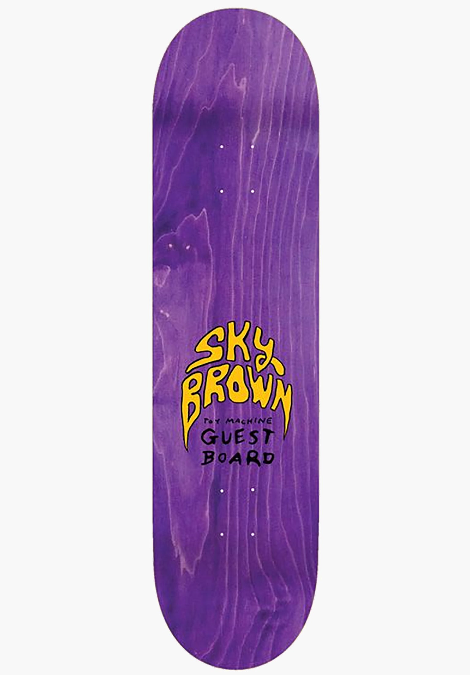 Sky Brown Guest Board Rueckenansicht
