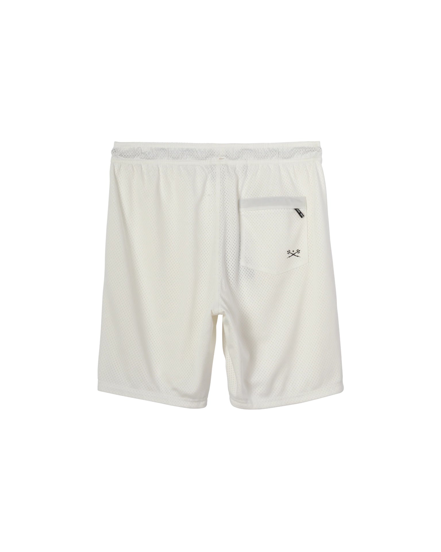 No Sweat Mesh white Rueckenansicht