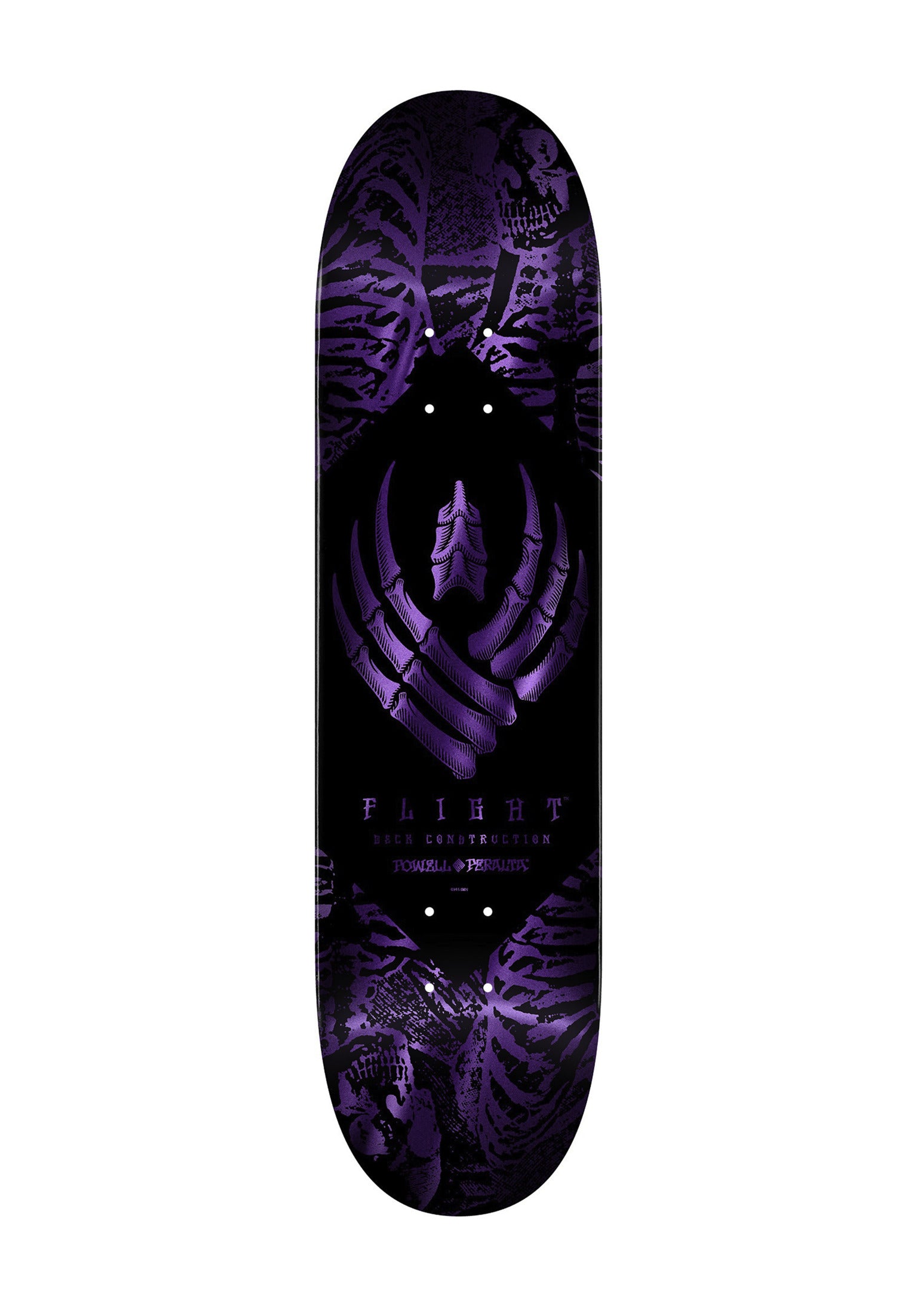 Flight Pro Shape 309 K26 Skeleton purple-foil Vorderansicht