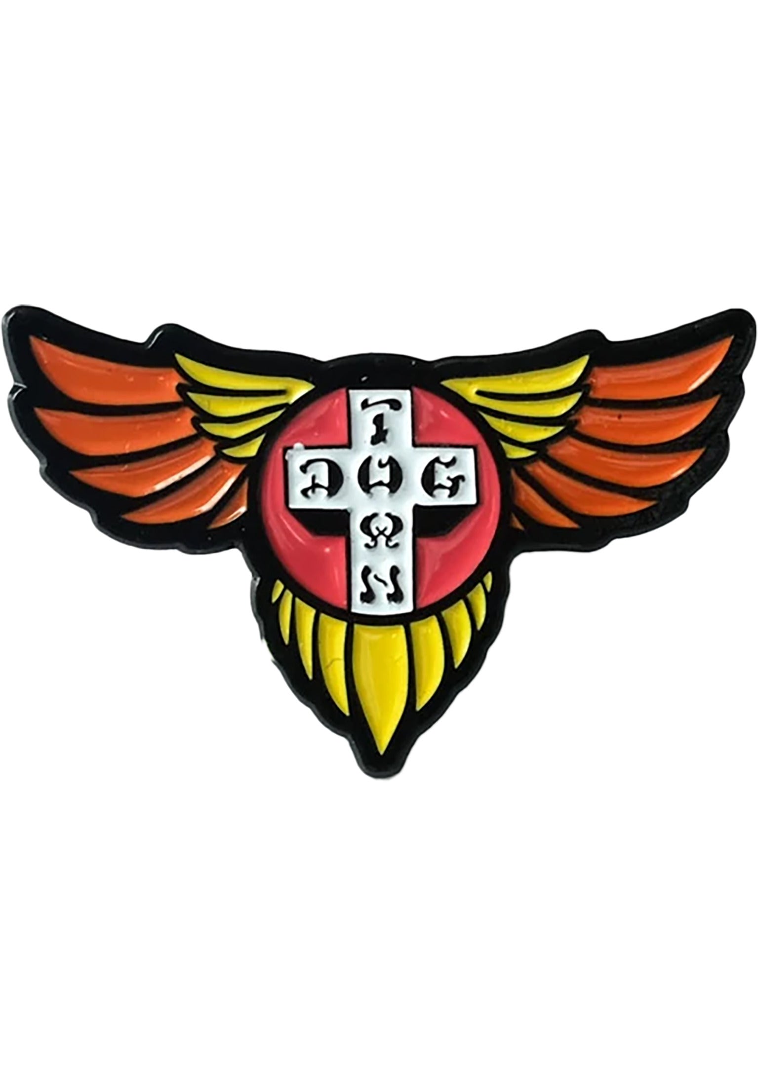 Enamel Wings Pin multicolored Vorderansicht