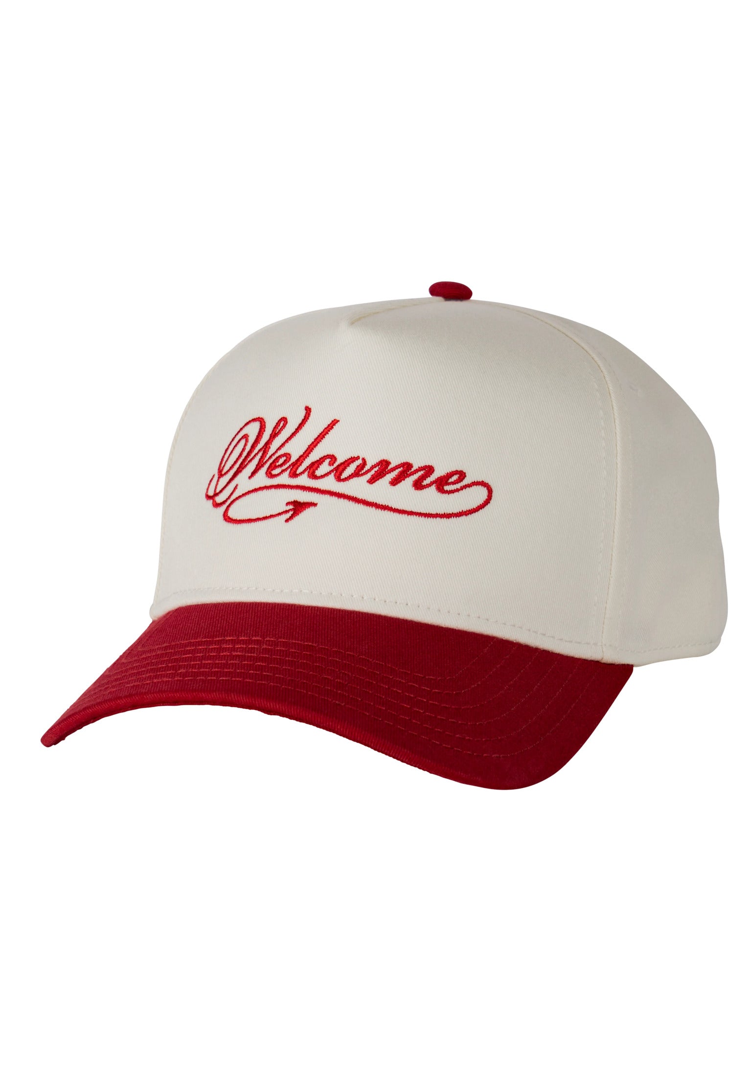 Wicked Snapback red-white Vorderansicht