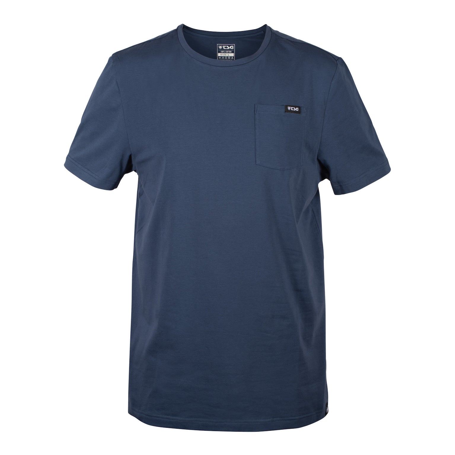 Pocket Label navy Vorderansicht