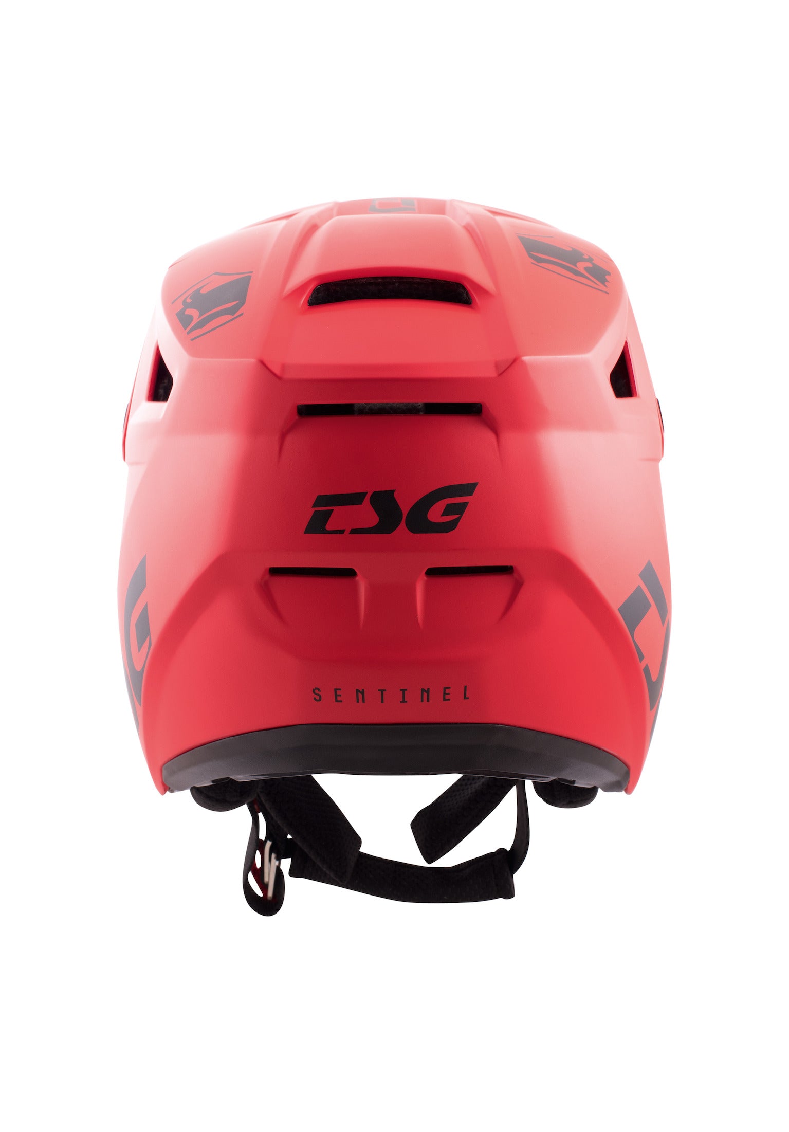 Sentinel Solid Color satin red Rueckenansicht