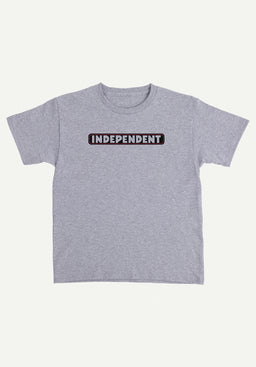 Bar Logo Youth Midweight grey Vorderansicht