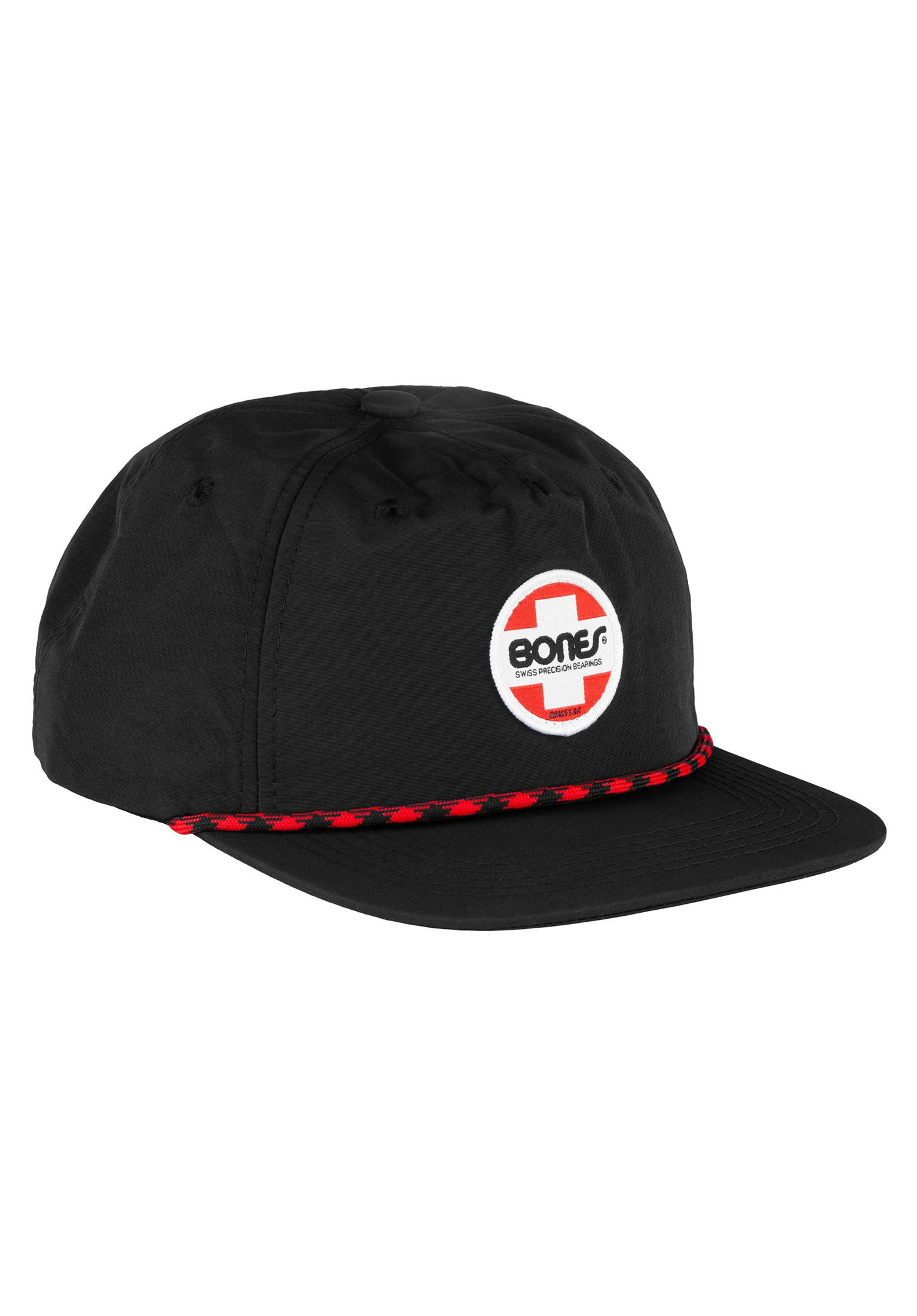 OG Swiss Circle Low Pro 5-Panel Snapback black Vorderansicht