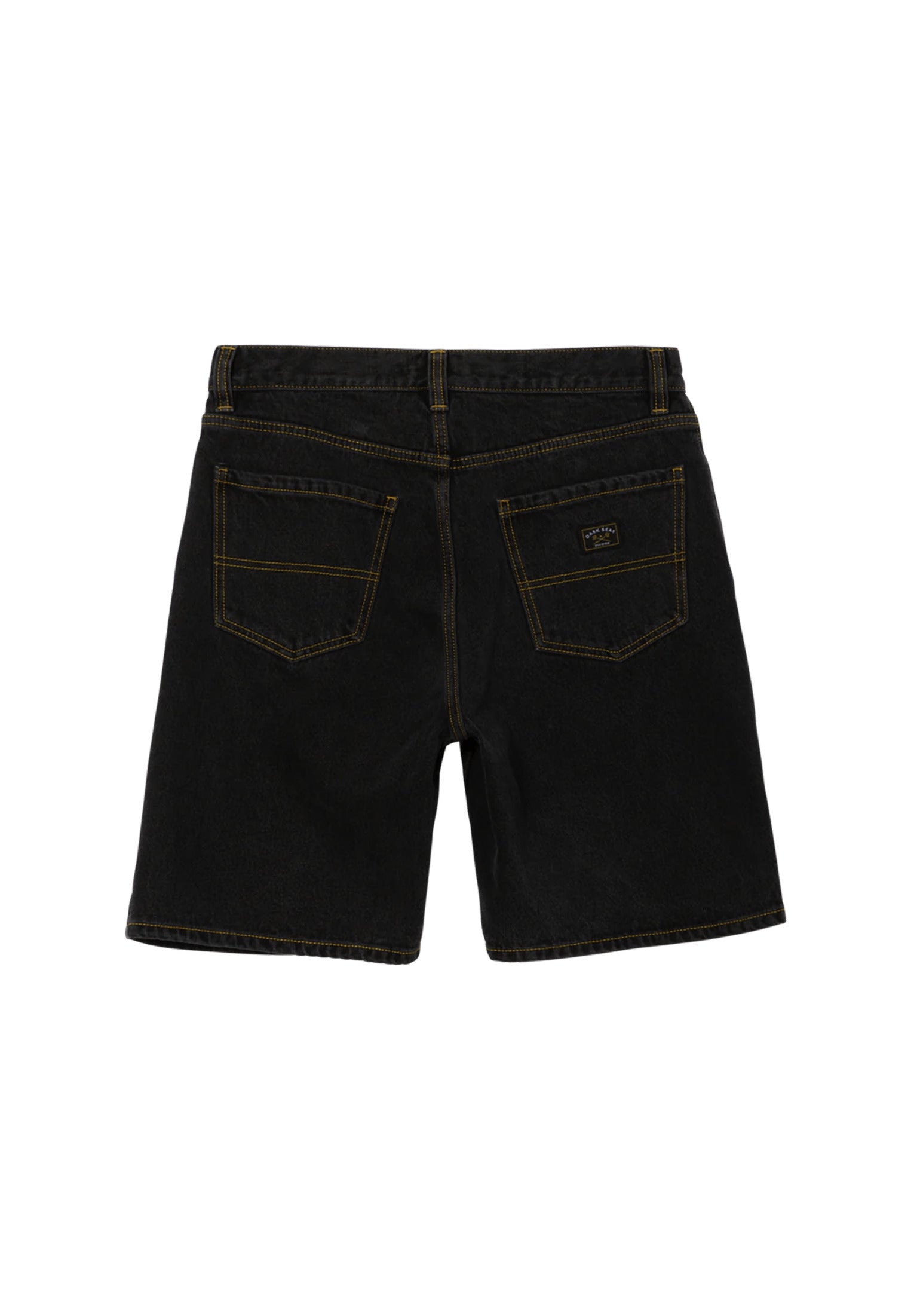 Silverado Shorts faded-black Rueckenansicht