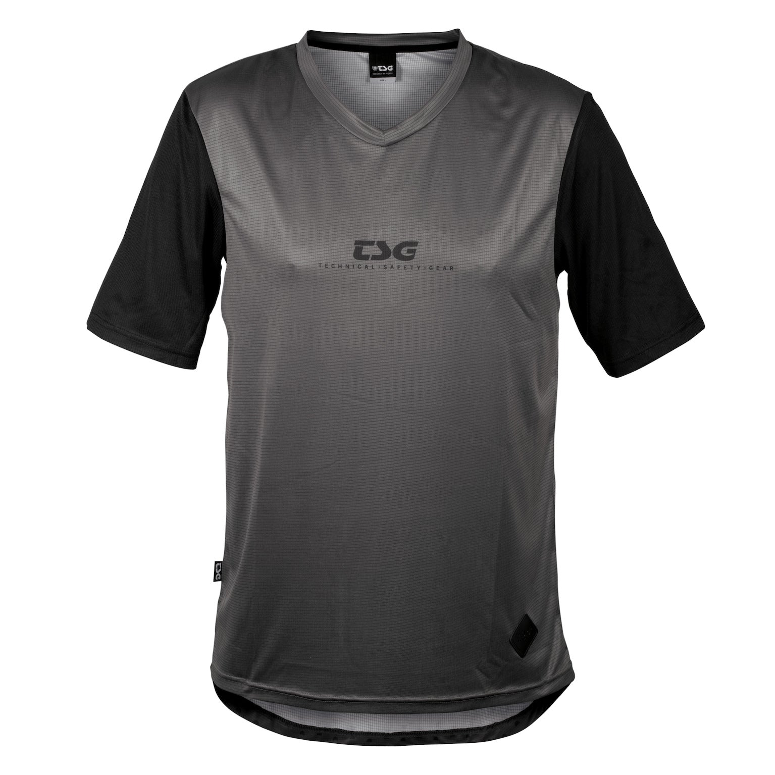 Waft Jersey black-coal Vorderansicht