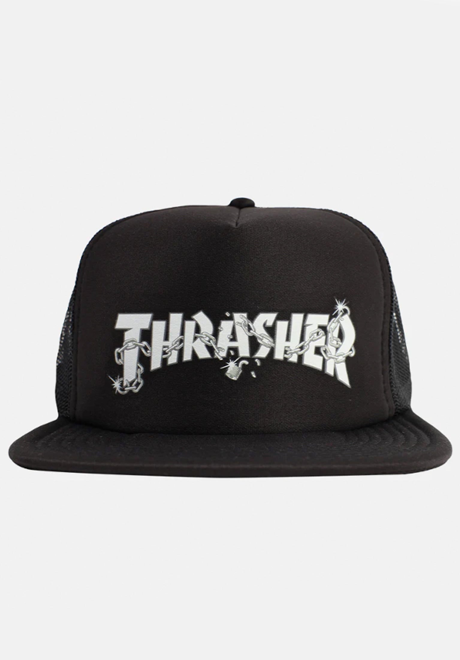 Chains by Daniel Shepard Trucker black Vorderansicht