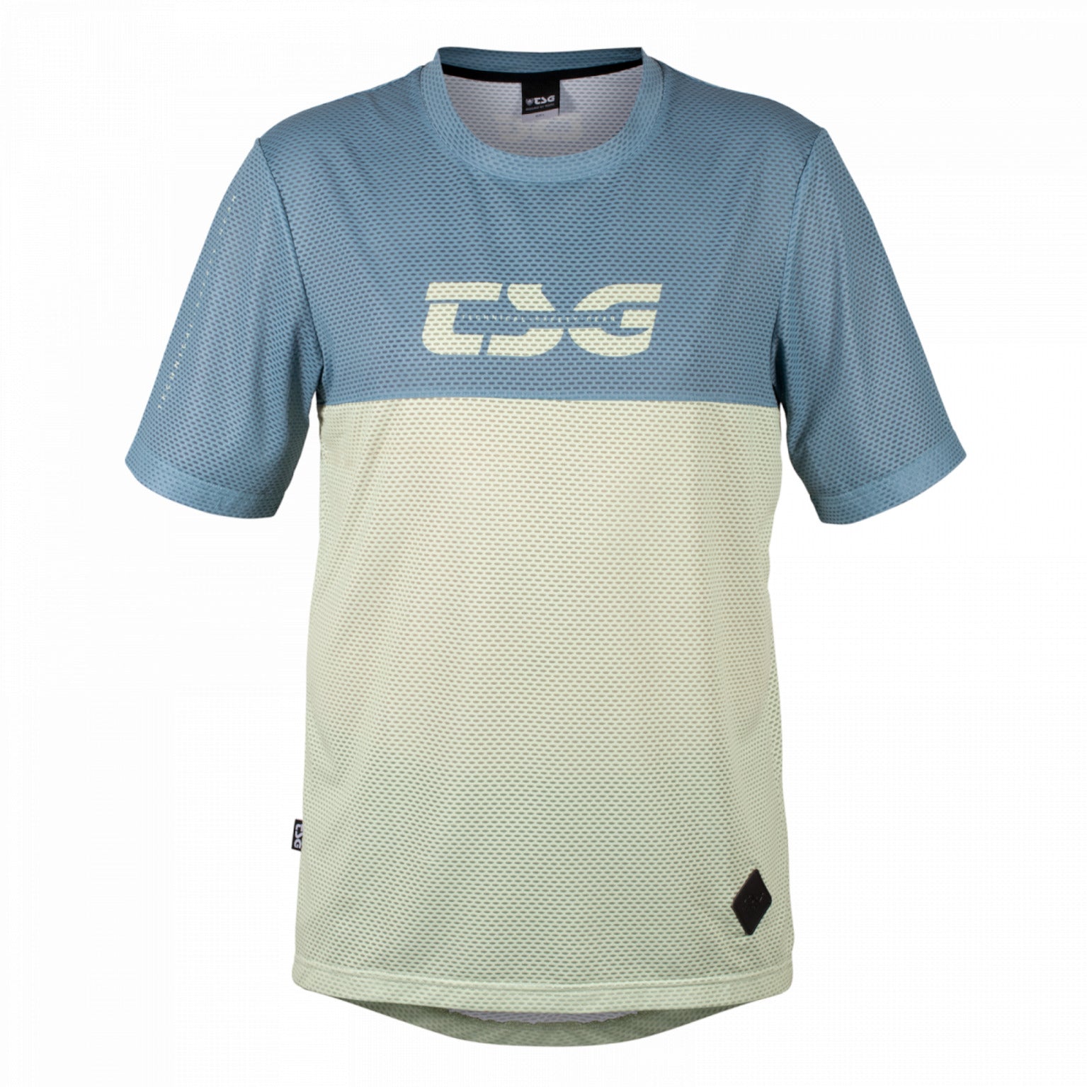 Grip Jersey matcha-blue Vorderansicht