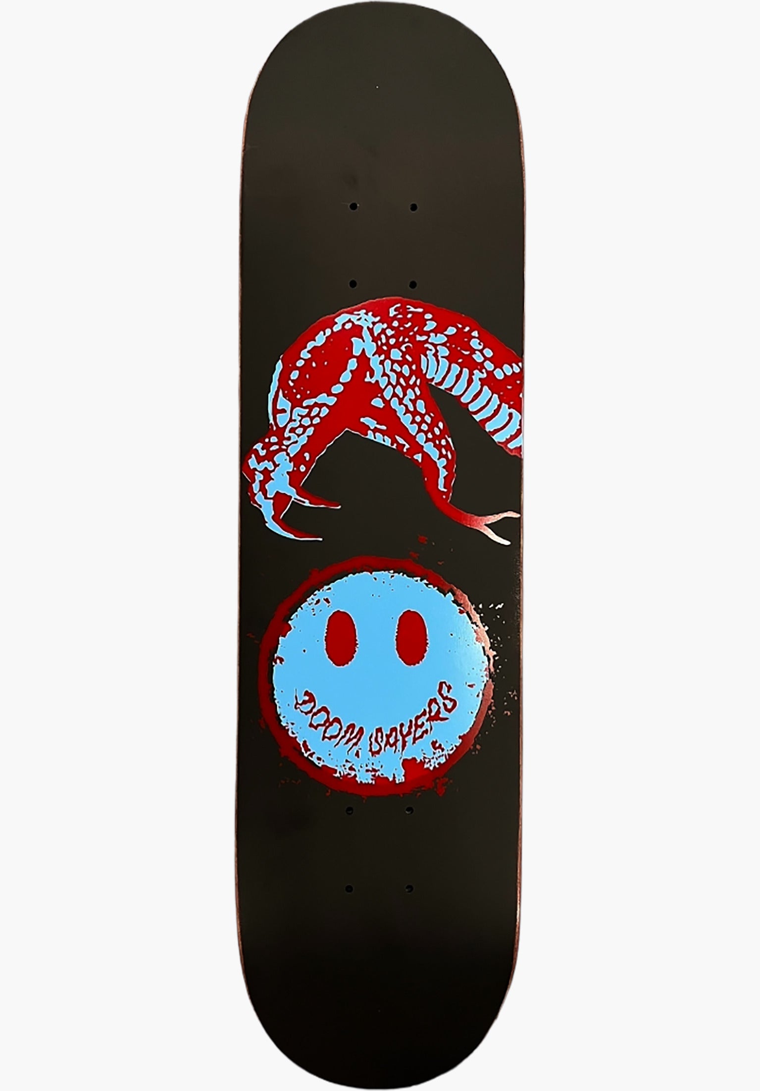 Never Bite cyan-red Vorderansicht