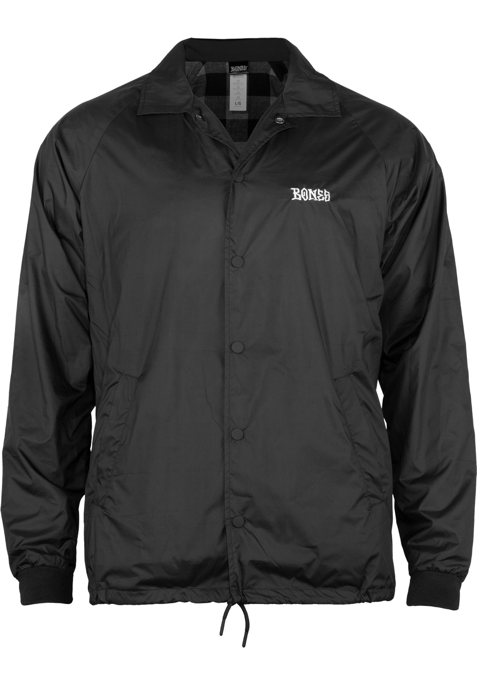 Coaches Stitch black Rueckenansicht