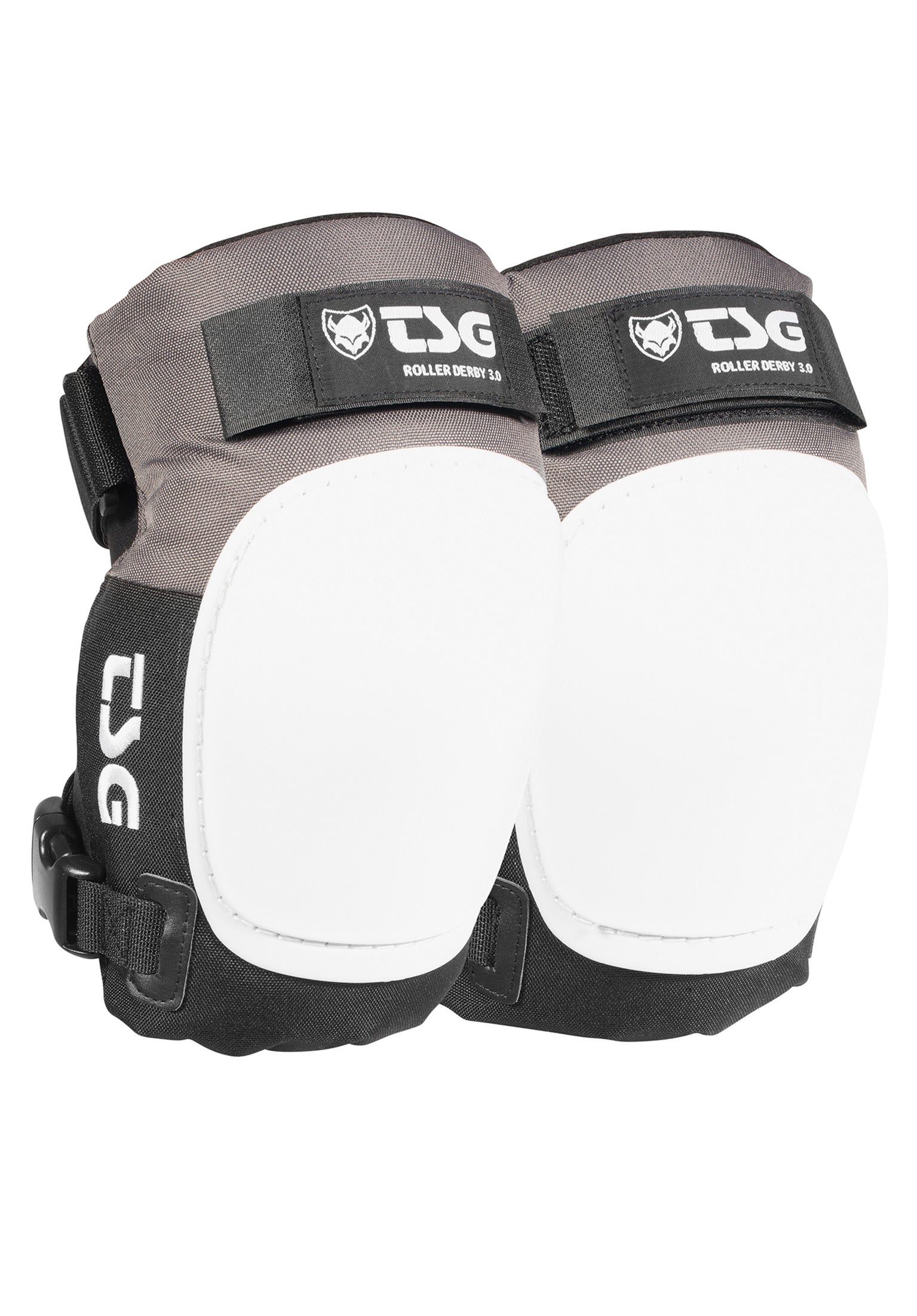 Knee Pads Roller Derby 3.0 coal-black Vorderansicht