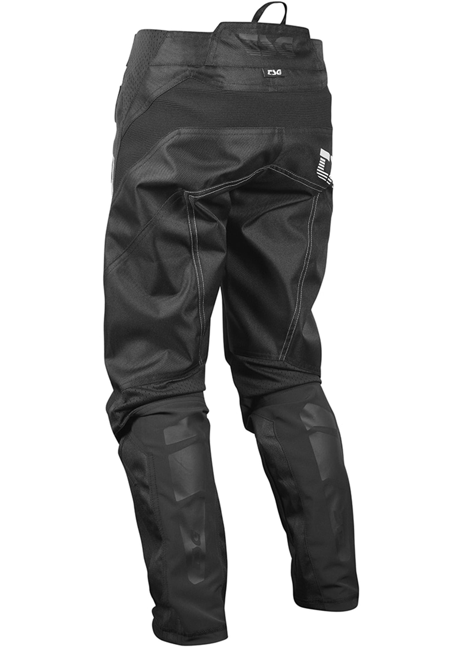 Trailz Youth DH Pants black Rueckenansicht