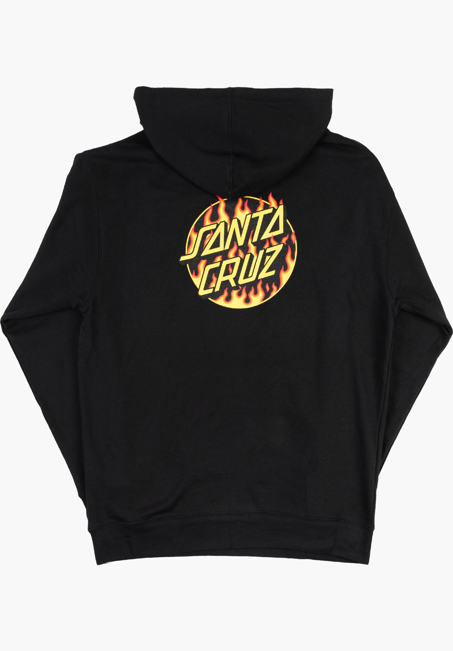 Thrasher Flame Dot Girl Hooded Rueckenansicht
