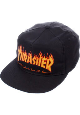 Flame Embroidered Snapback Vorderansicht
