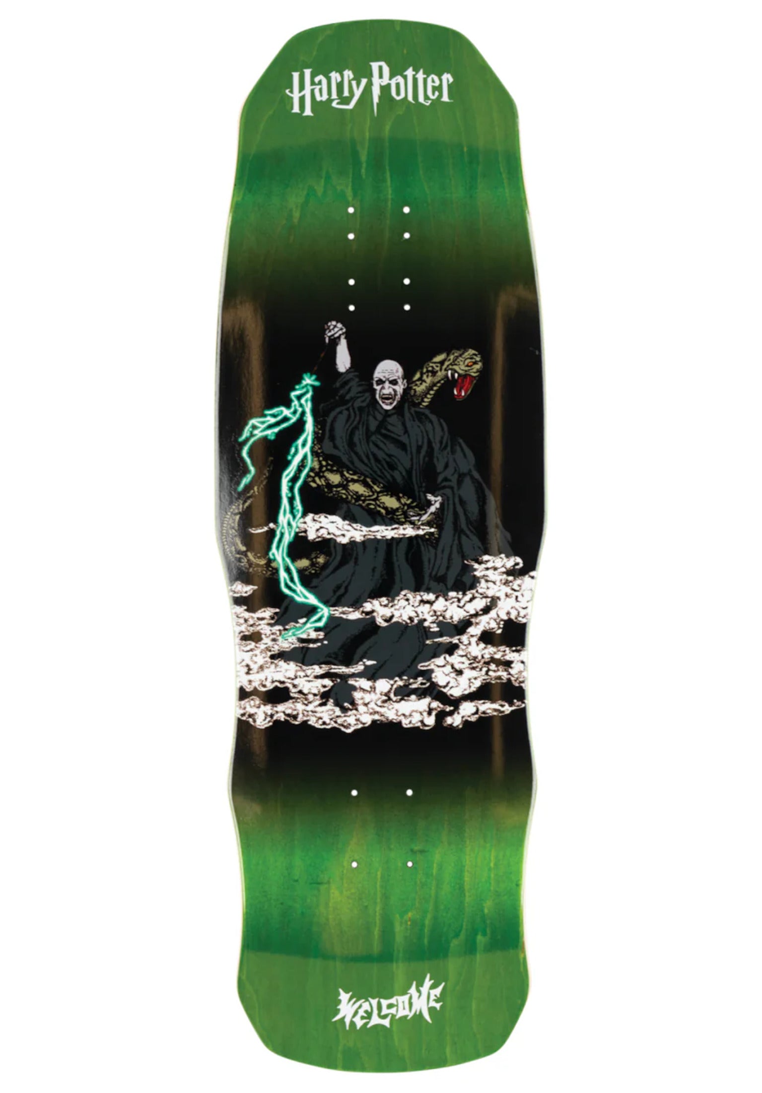 x Harry Potter Voldemort on Dark Lord dark green stain Vorderansicht