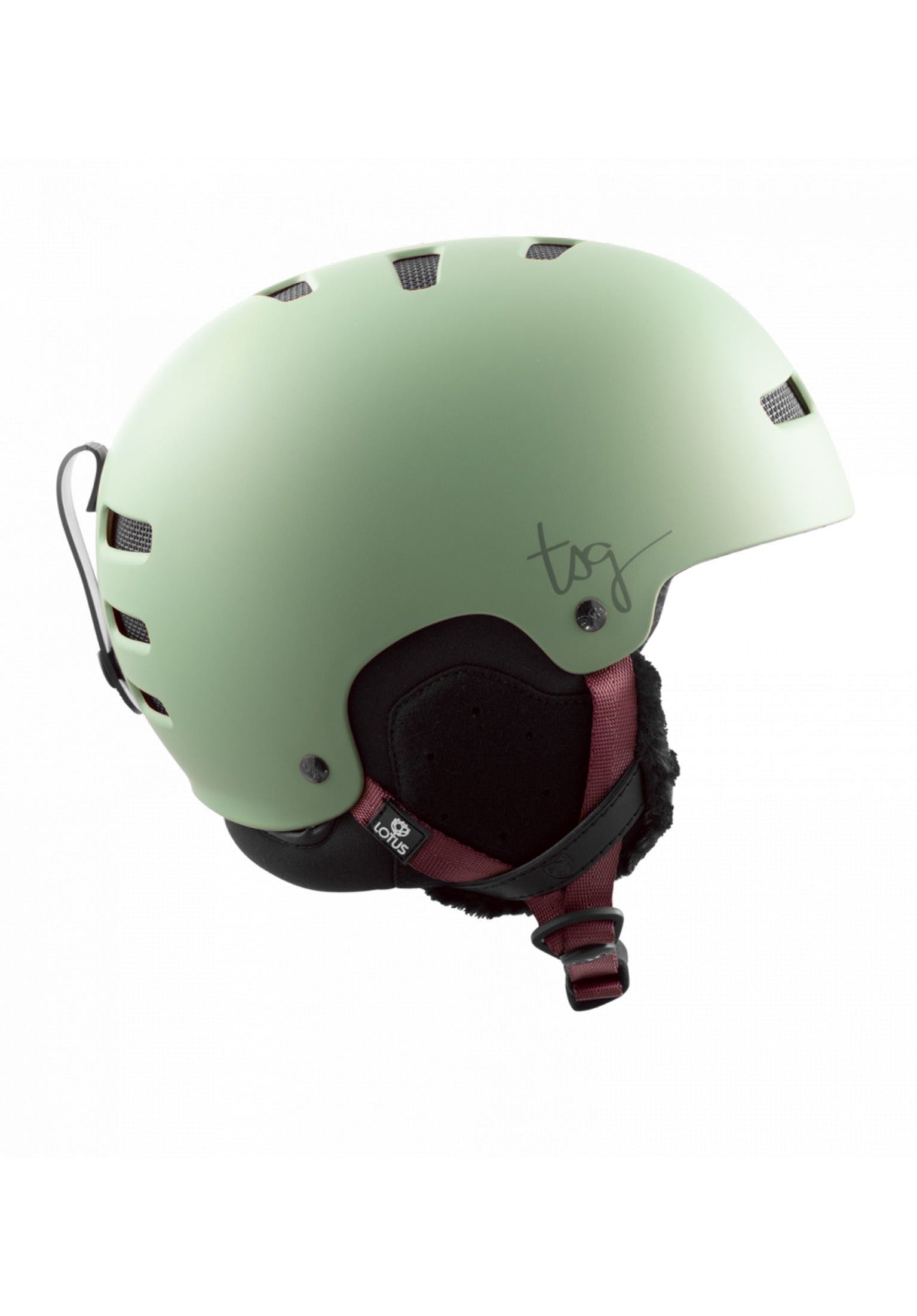 Lotus 2.0 Solid Color satin matcha Rueckenansicht