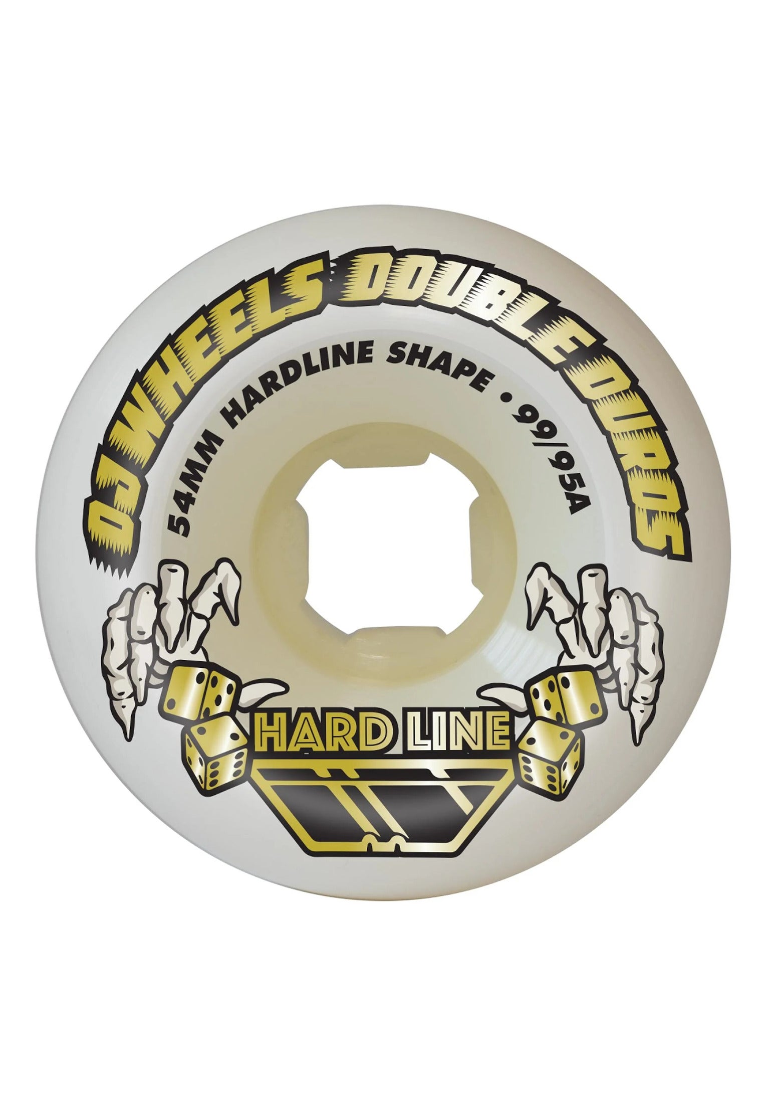Double Duro Hardline 99A/95A gum Vorderansicht