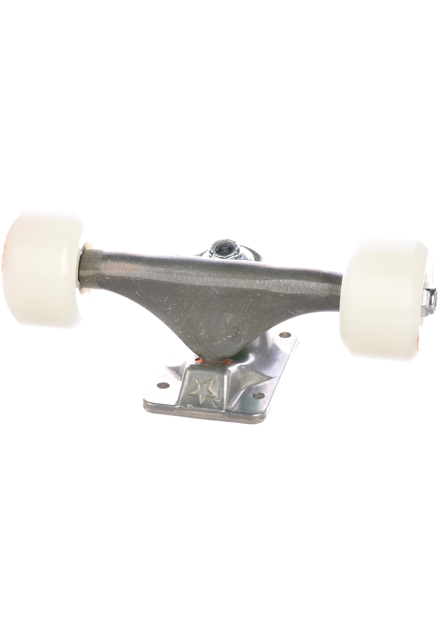 7.13 white A-Cut Wheels 90A Set of 2 Rueckenansicht