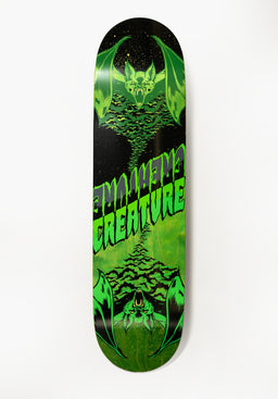Fiend Twin Bat black-green Vorderansicht
