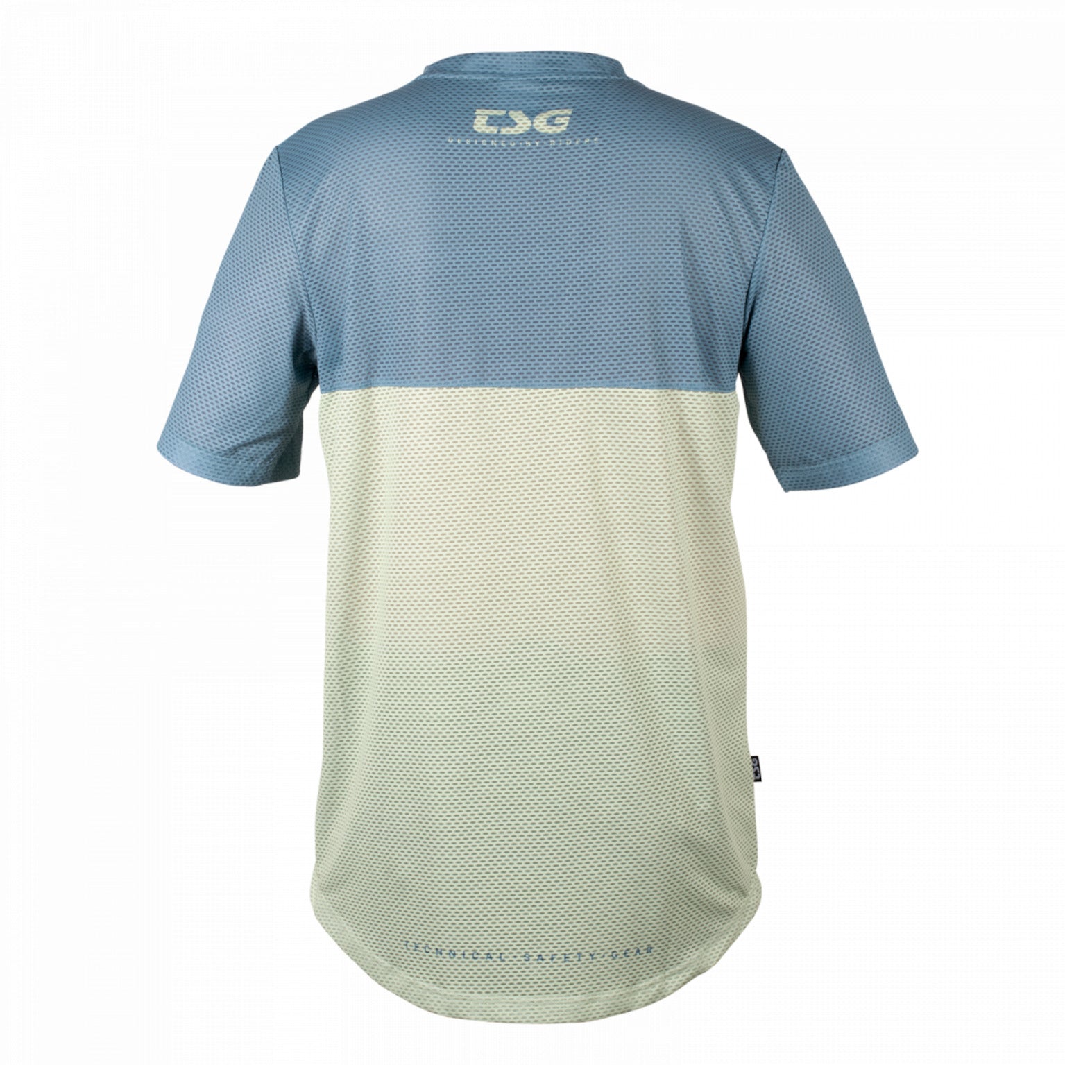 Grip Jersey matcha-blue Rueckenansicht