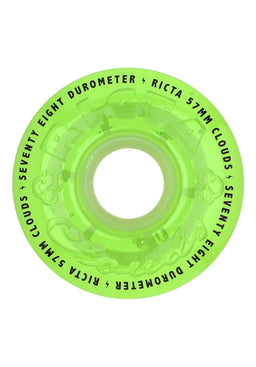Clouds 78A transparent green GITD Vorderansicht