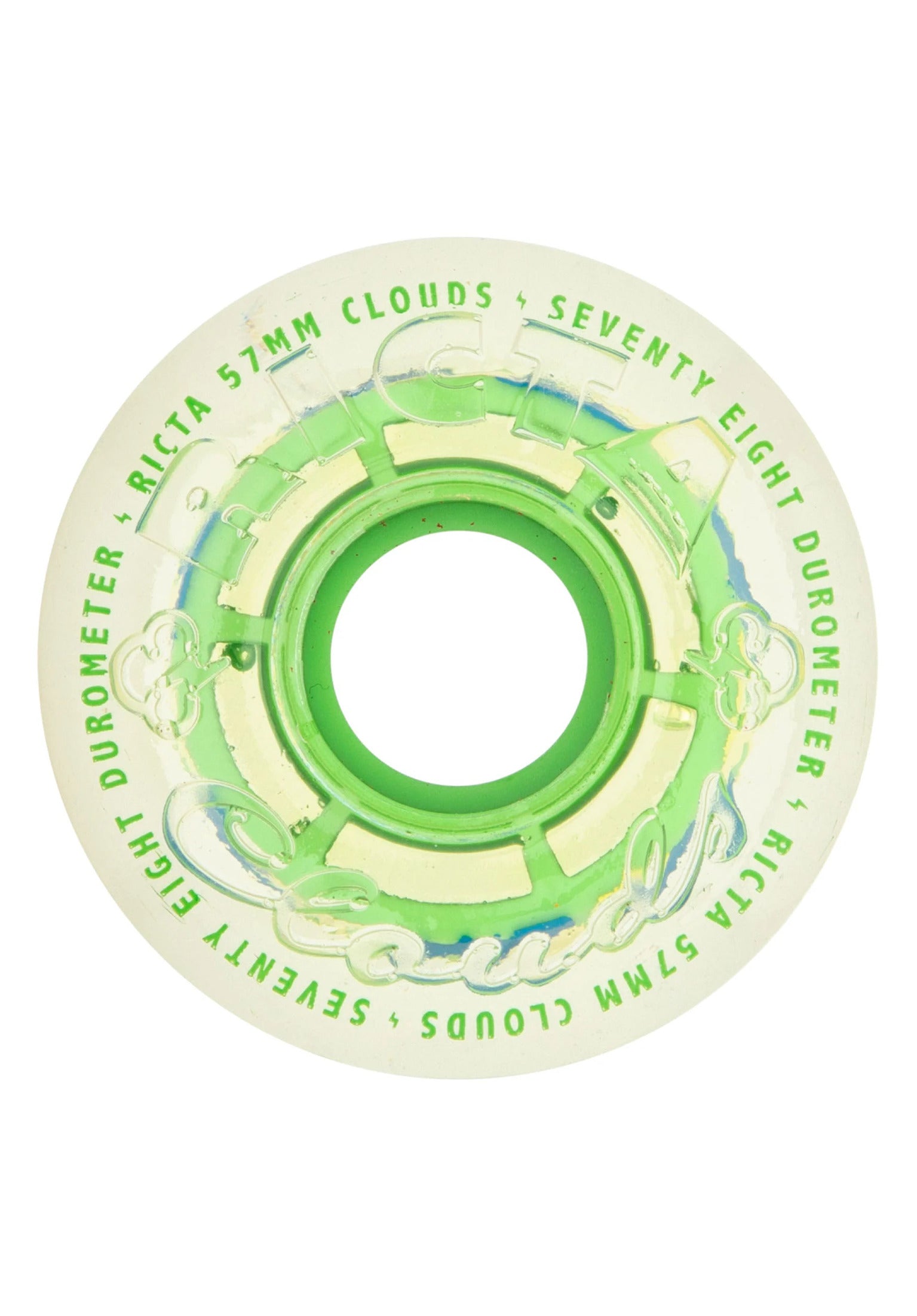 Clear Splatter Clouds 78A camo-green Vorderansicht