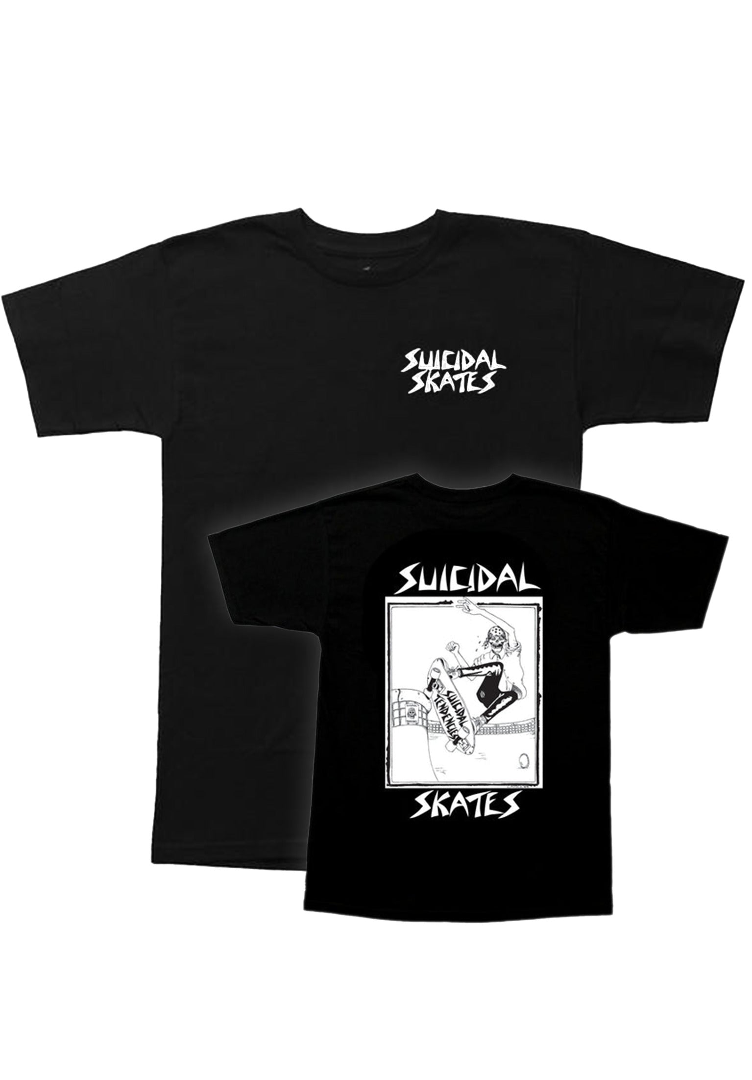 Skates Pool Skater black-white Vorderansicht