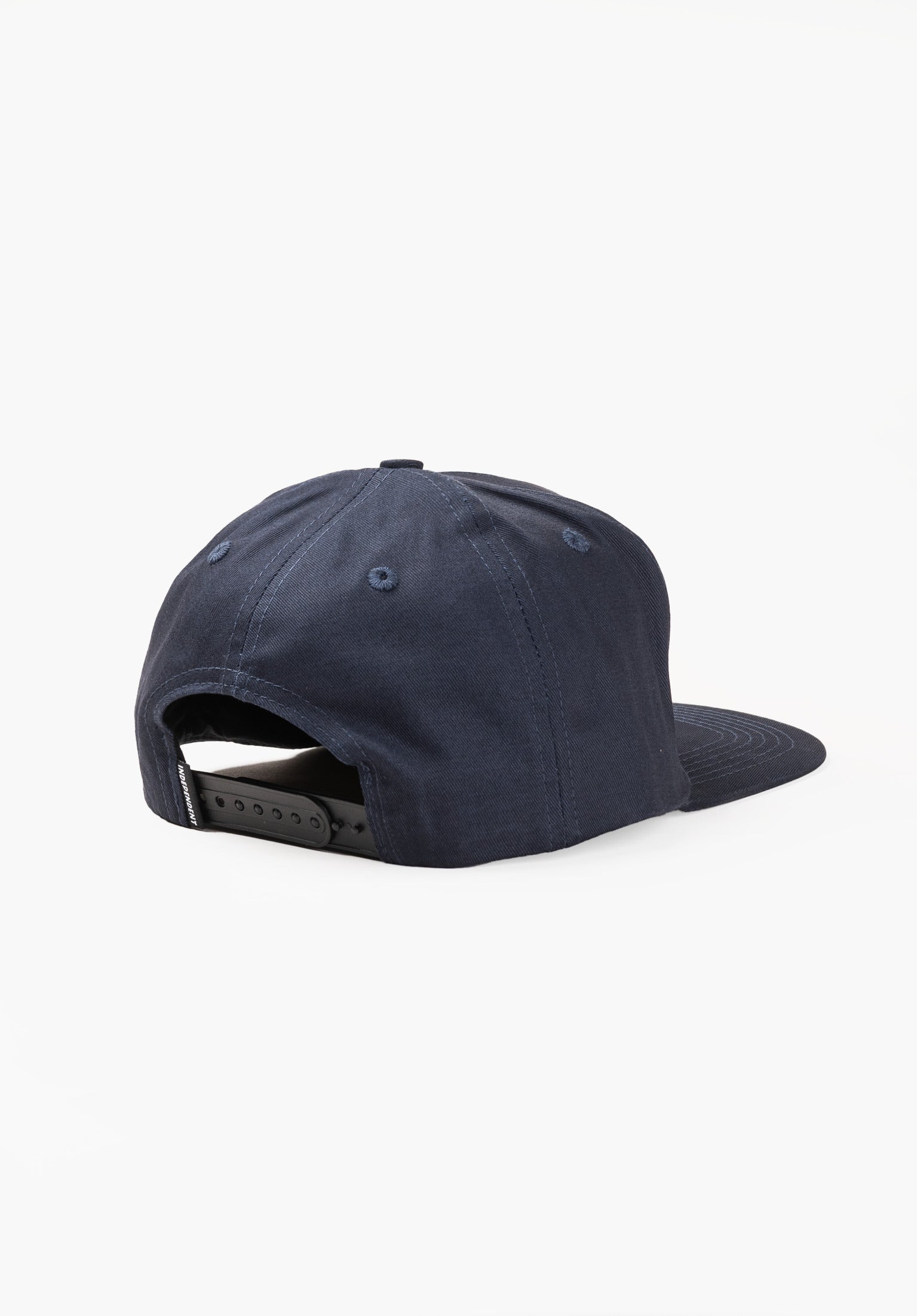 Barhouse Ripped 5-Panel Snapback Structured navy Rueckenansicht