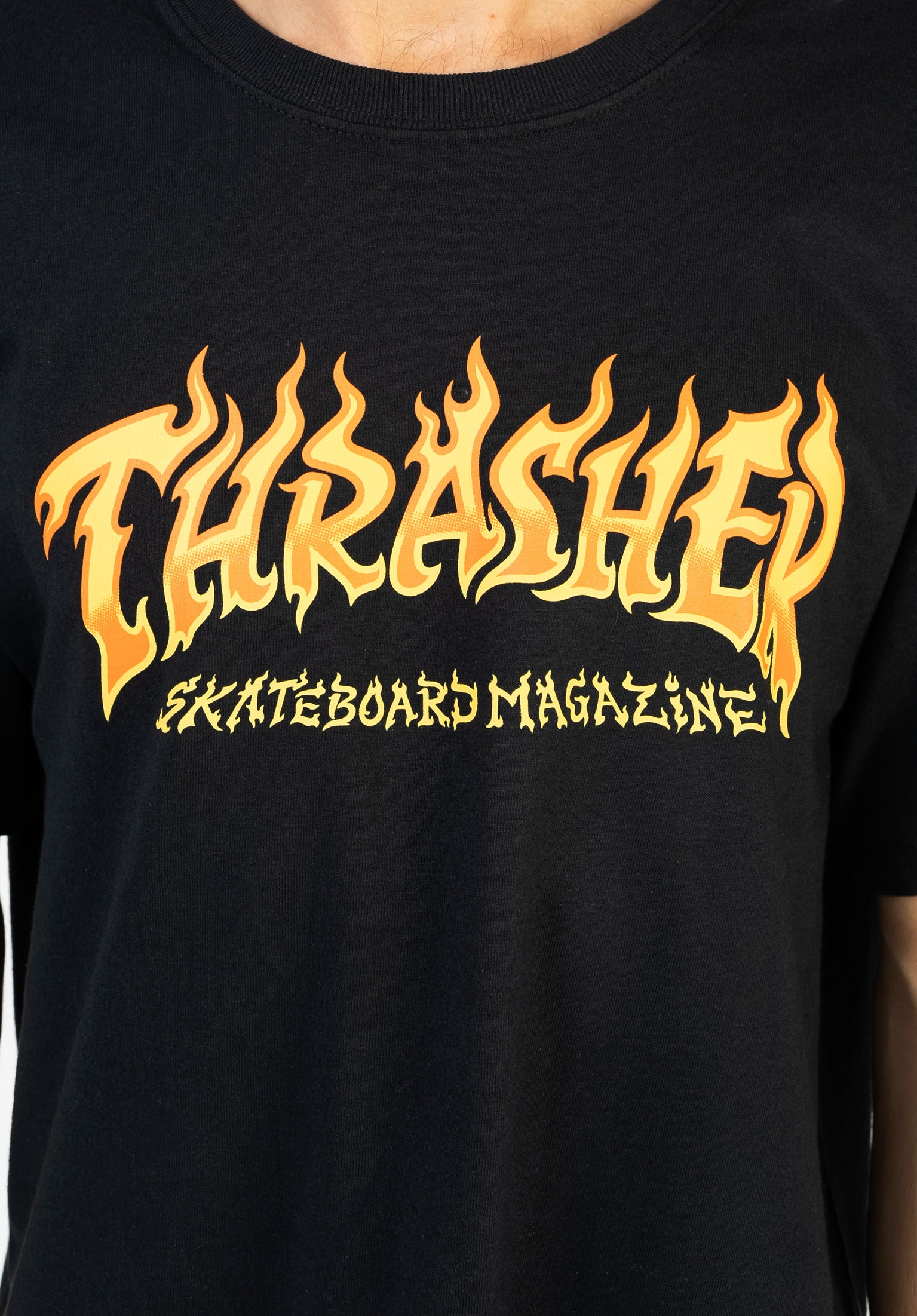 Fire Logo Rueckenansicht