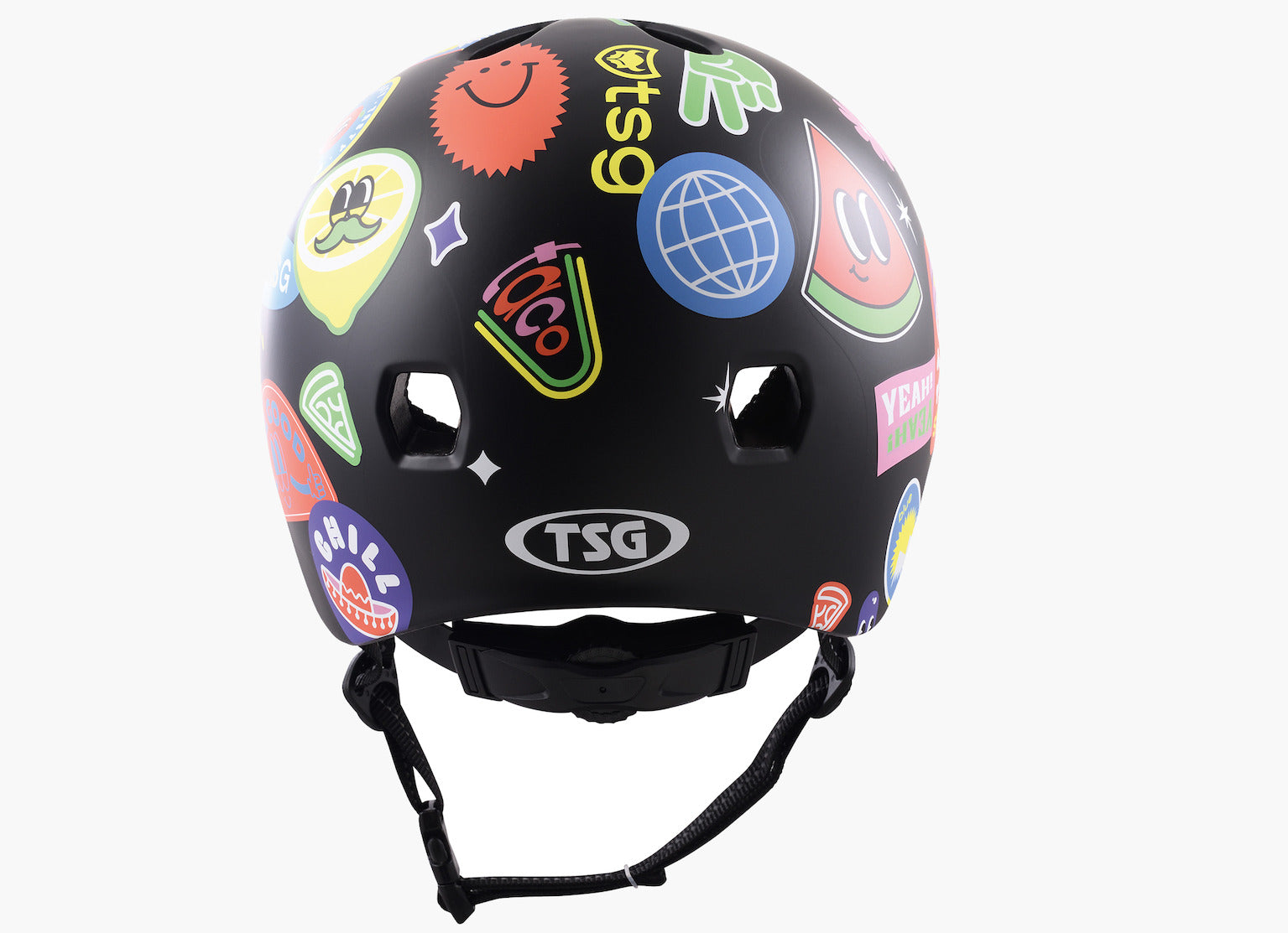 Meta Graphic Design happy sticker Rueckenansicht