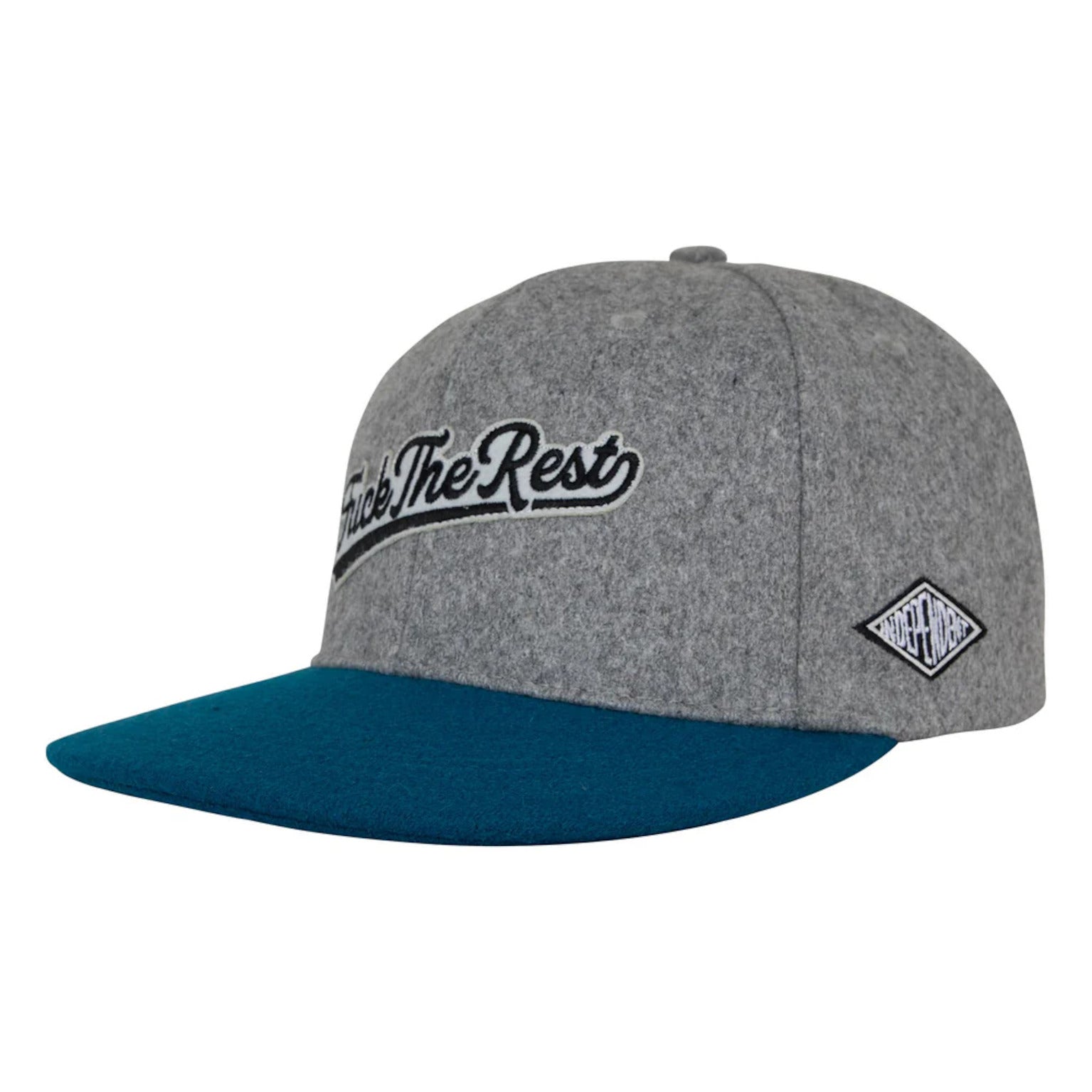 FTR Team Snapback Unstructured grey-navy Vorderansicht