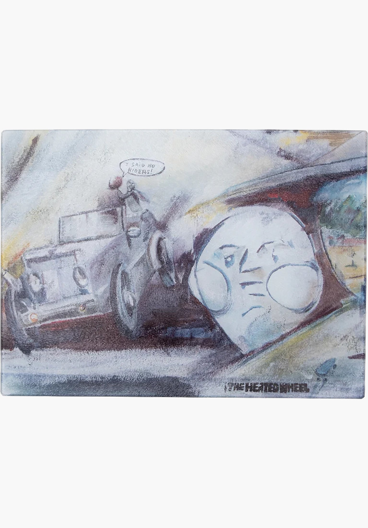 No Riders Cutting Board Vorderansicht