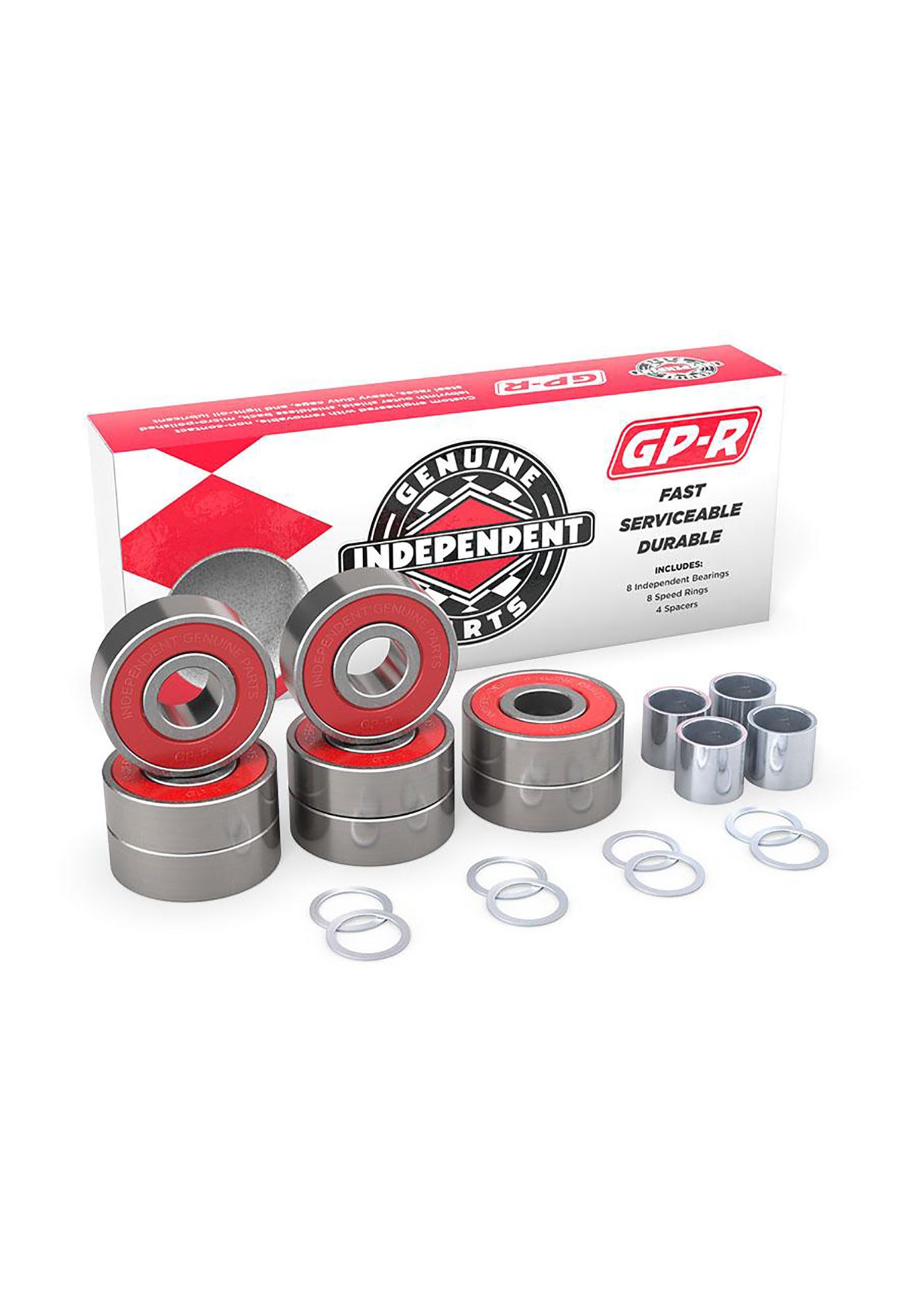 GP-R Red Rueckenansicht