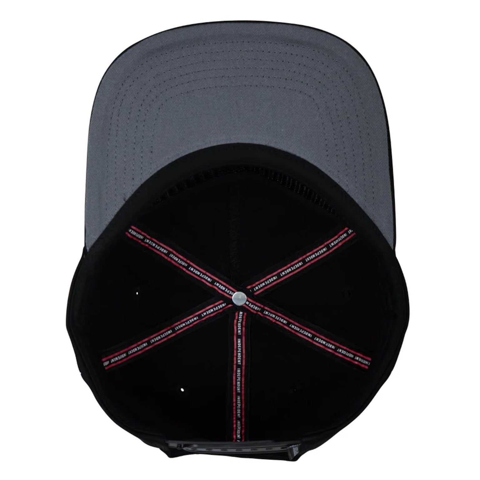 Bar Logo Snapback Unstructured black Unteransicht