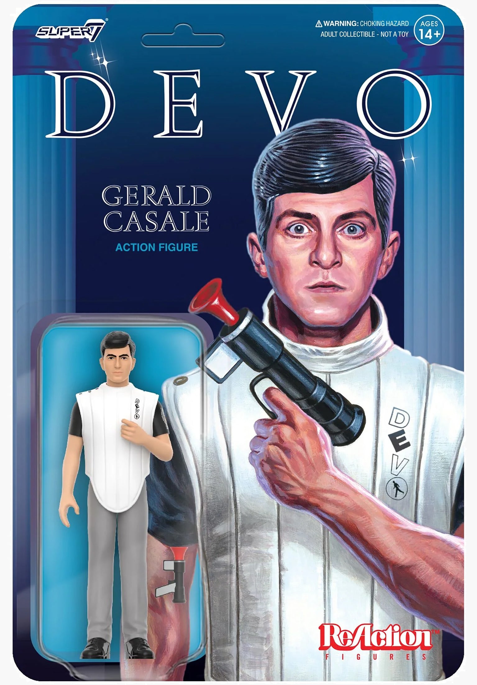 Devo ReAction Figures Wave 03 - Gerald Casale Vorderansicht