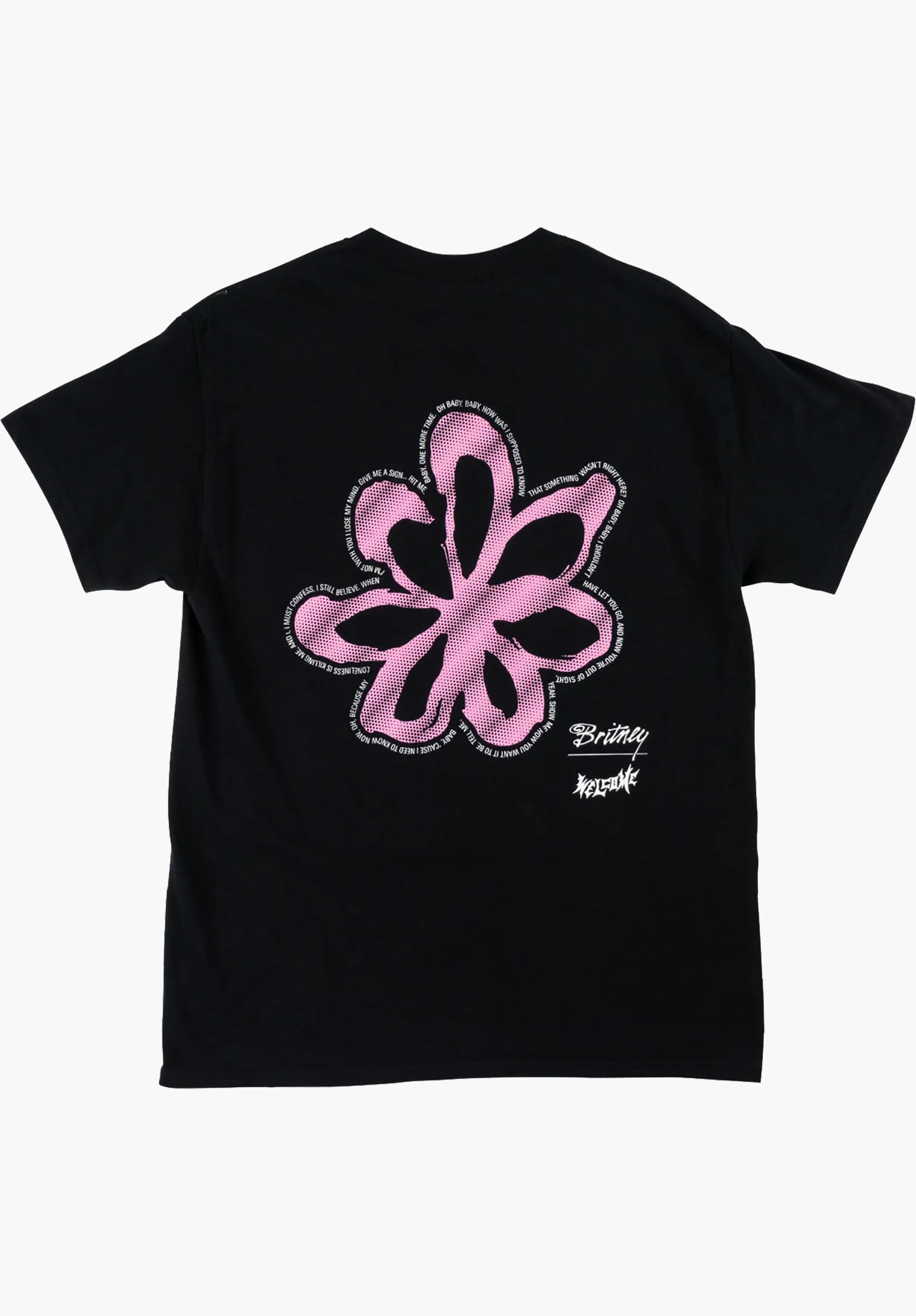 x Britney Spears Flower Rueckenansicht