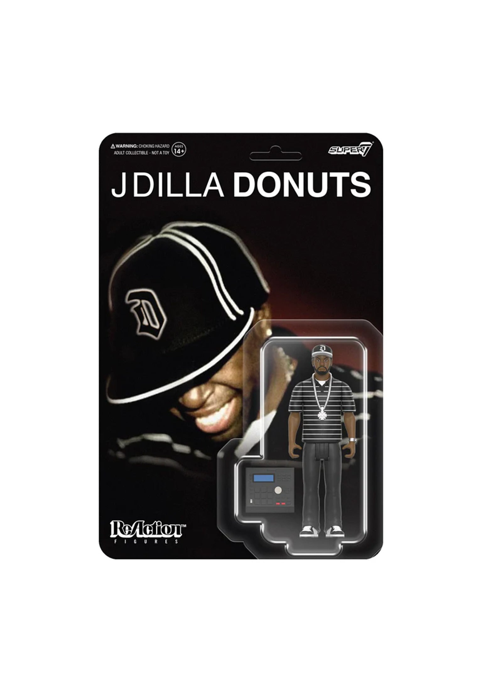 J Dilla ReAction Figures Wave01 - J Dilla (Donuts) multicolored Vorderansicht