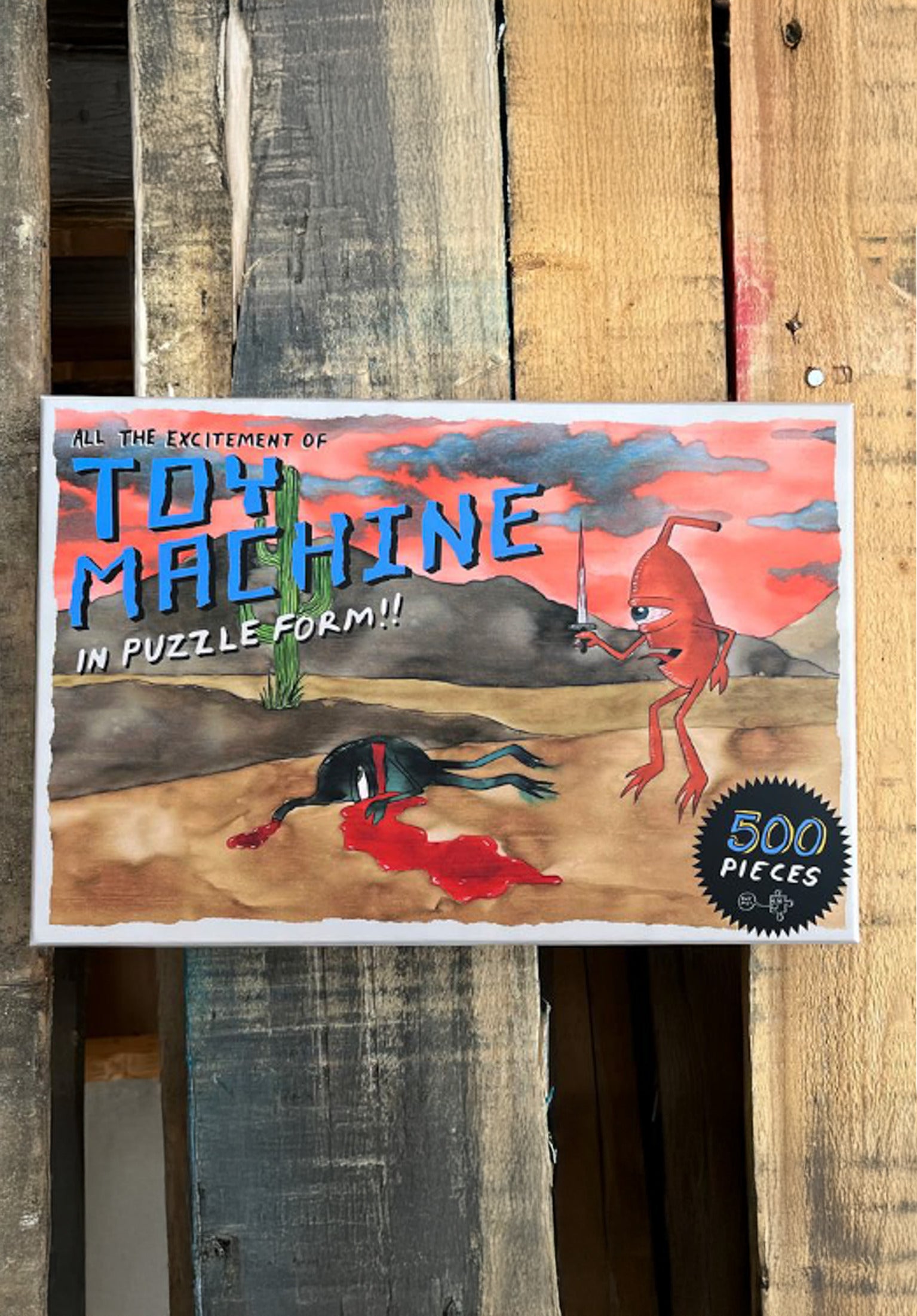 Trophy Puzzle multicolored Vorderansicht