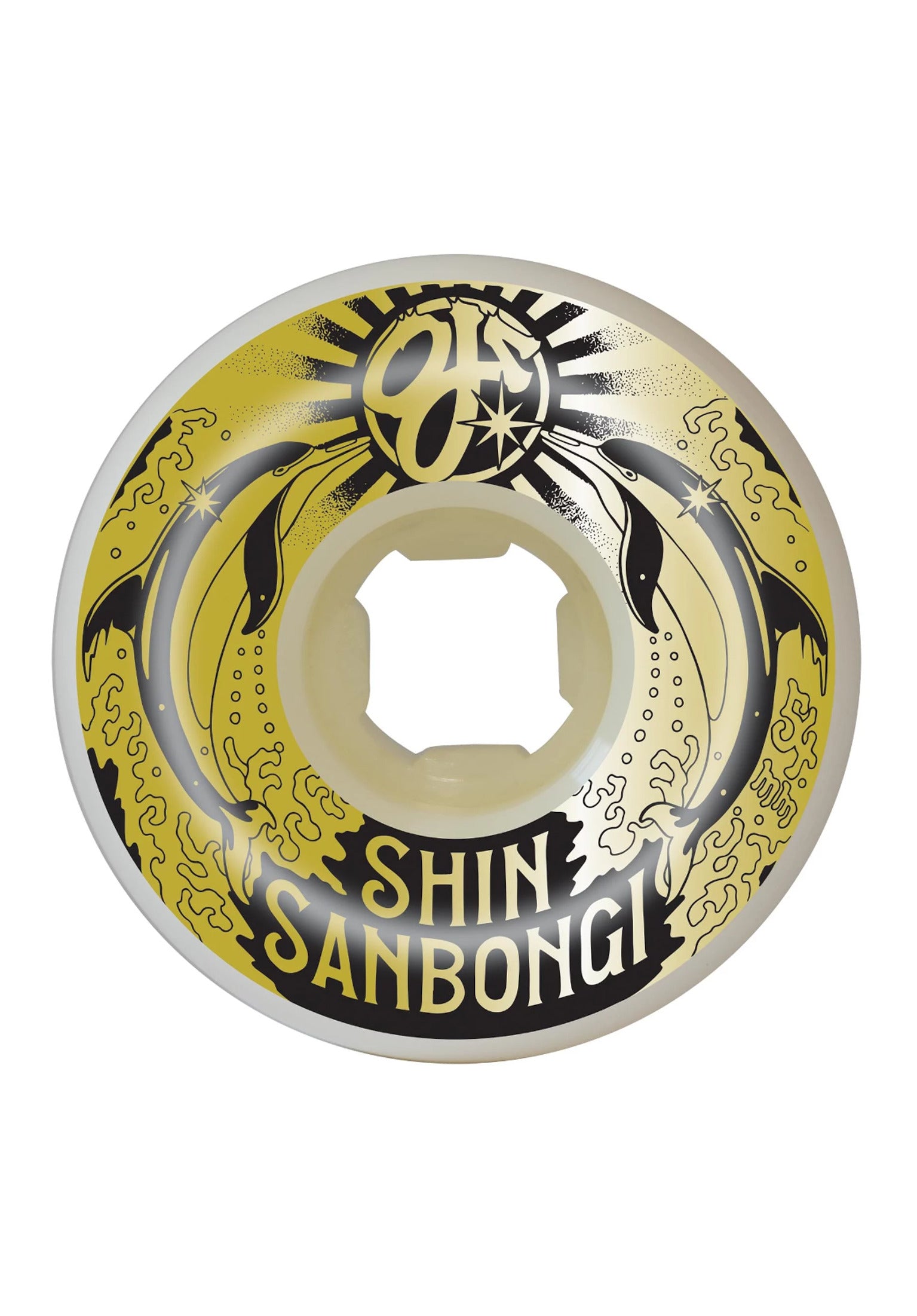 Shin Sanbongi Dolphins Double Gold Duro Mini Combo white Vorderansicht